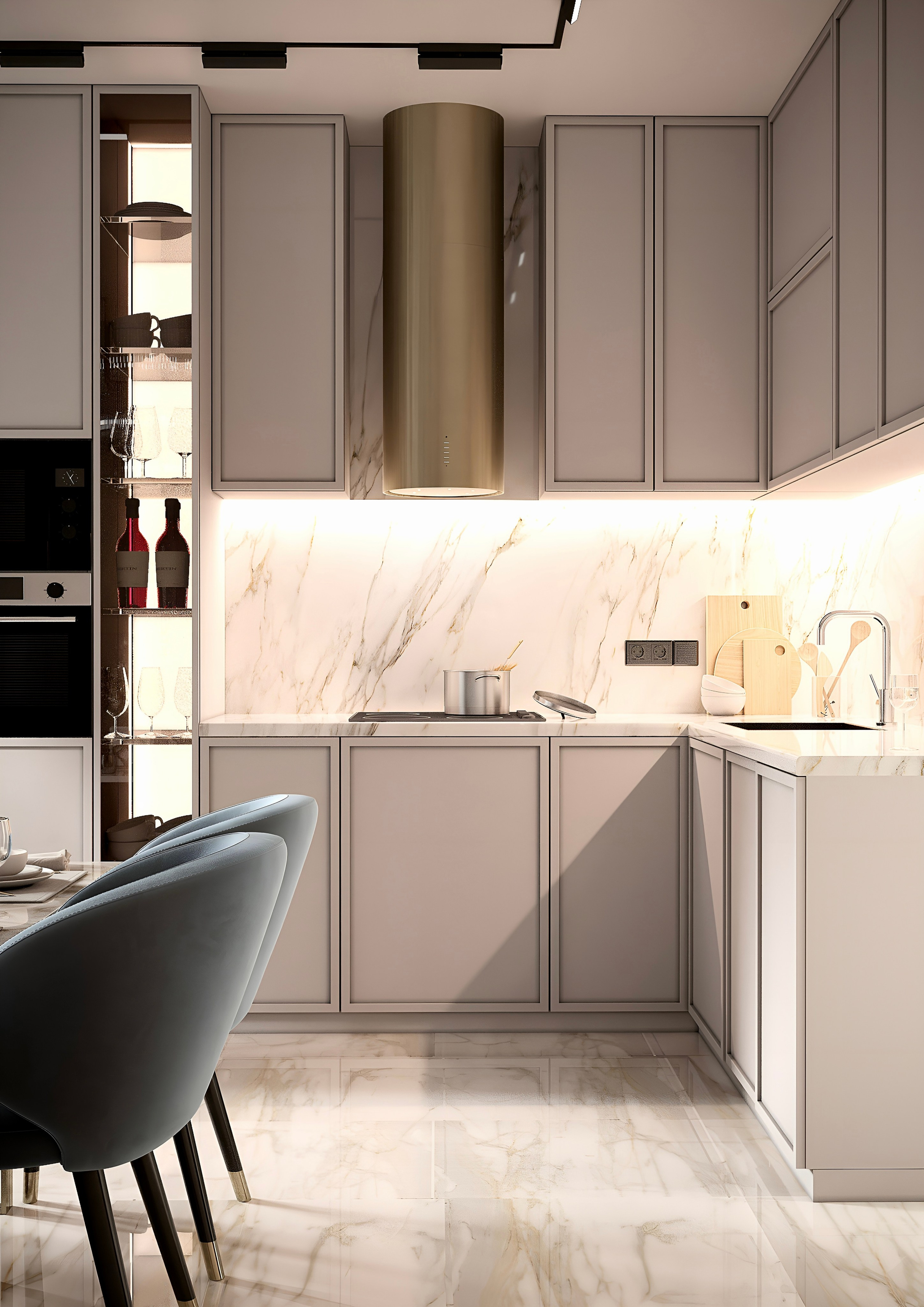 Функциональная однушка. Батракова Наталья дизайнер интерьеров Санкт-Петербург Москва Архангель