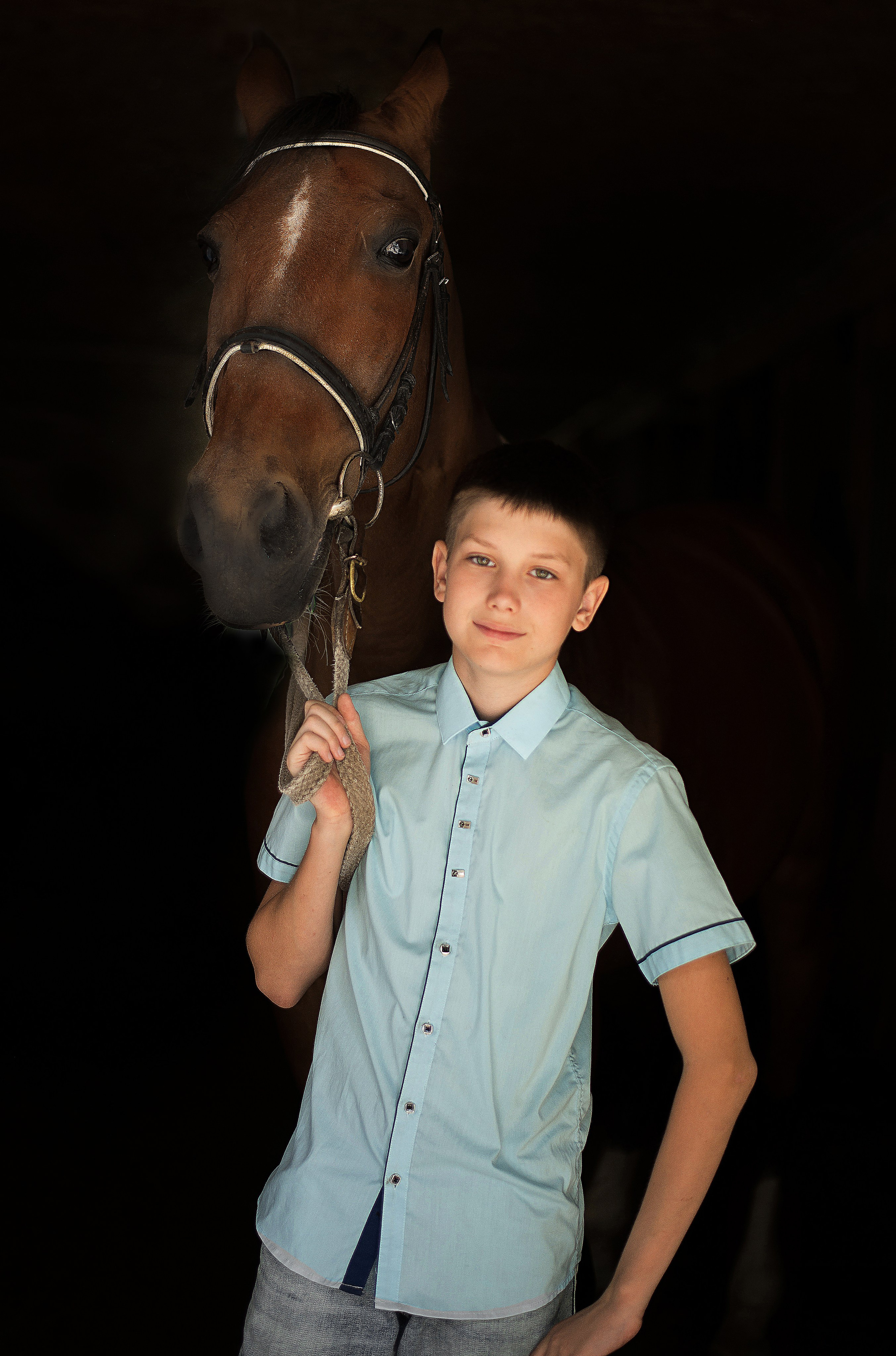 Дети и лошади. Конный фотограф в Саратове Юлия Иванова