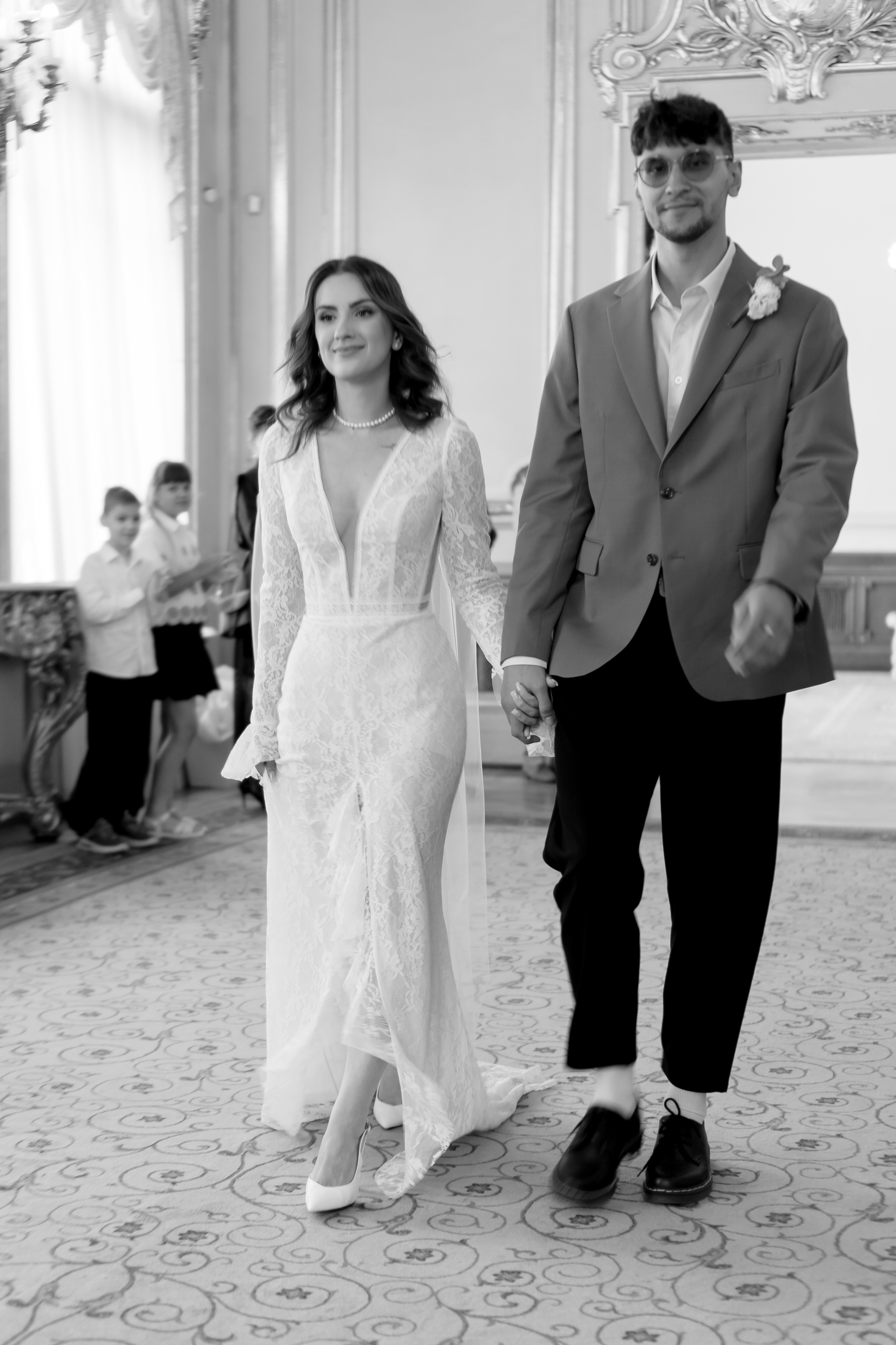 СВАДЕБНАЯ СЬЕМКА В ПЕРВОМ ДВОРЦЕ БРАКОСОЧЕТАНИЯ. Профессиональный фотограф, Санкт-Петербург — Виктория Богомолова