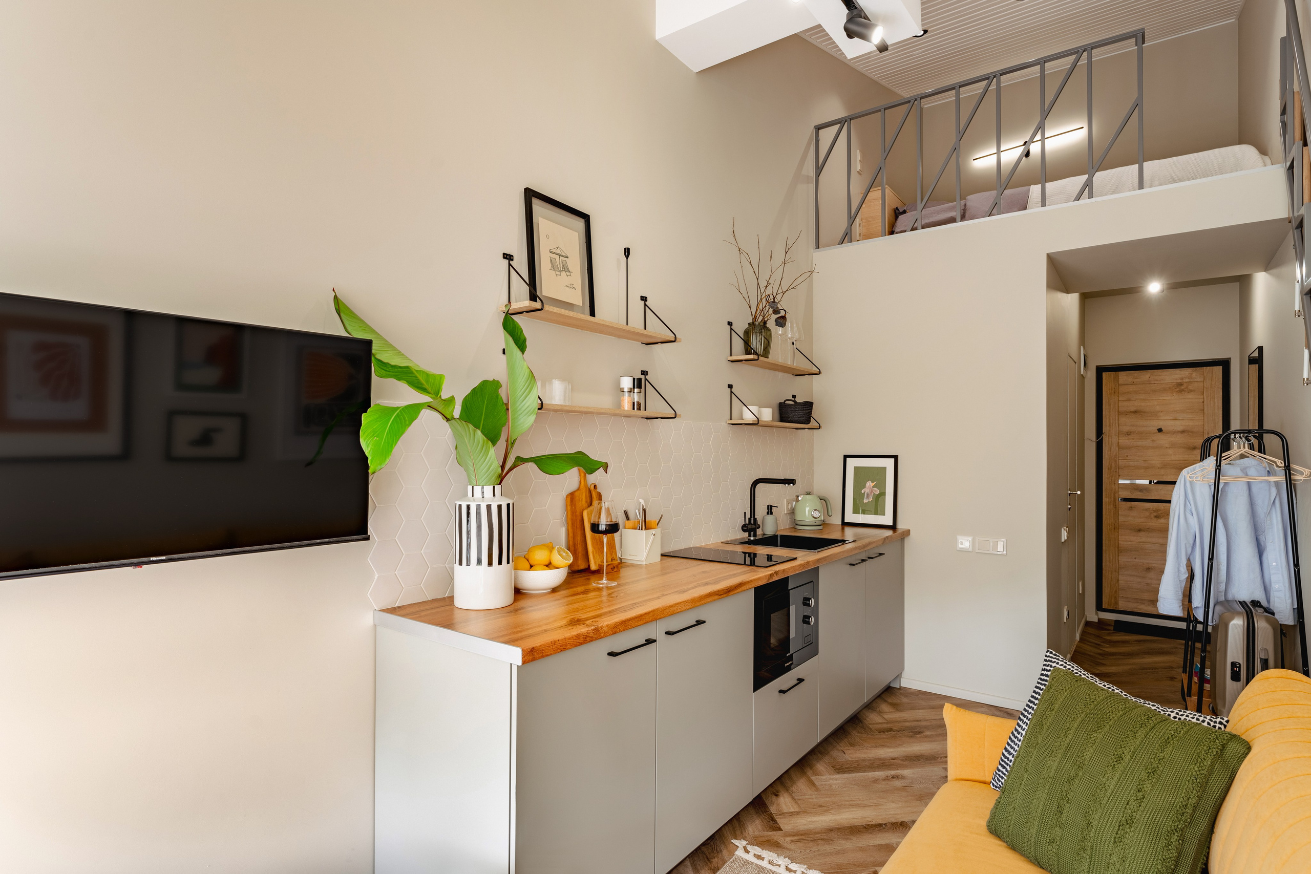 Апартаменты в Хосте. Отельный интерьерный фотограф Сочи