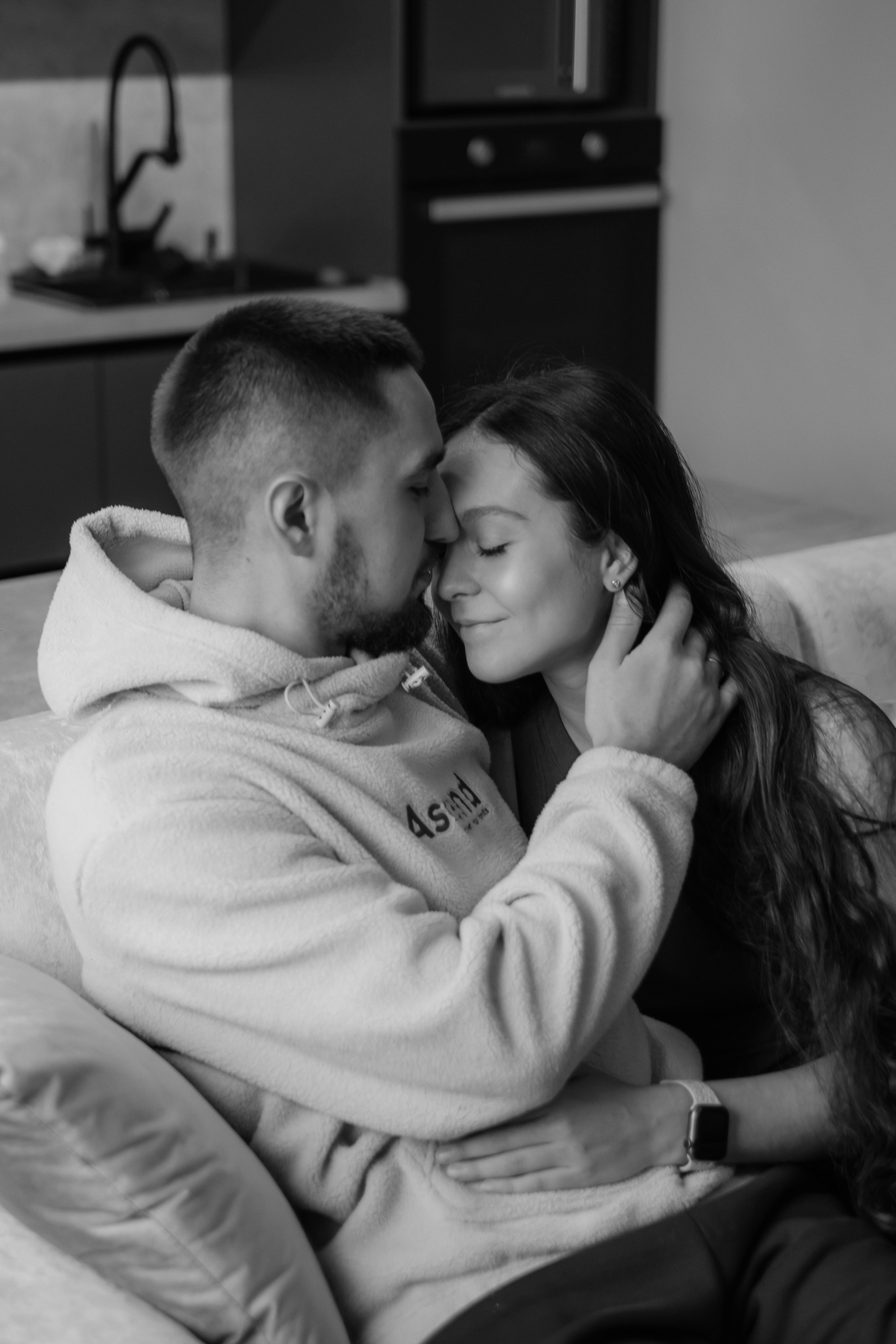 Катя, Саша и Еся | домашняя съемка. Фотограф в Новосибирске Диана Ильиных