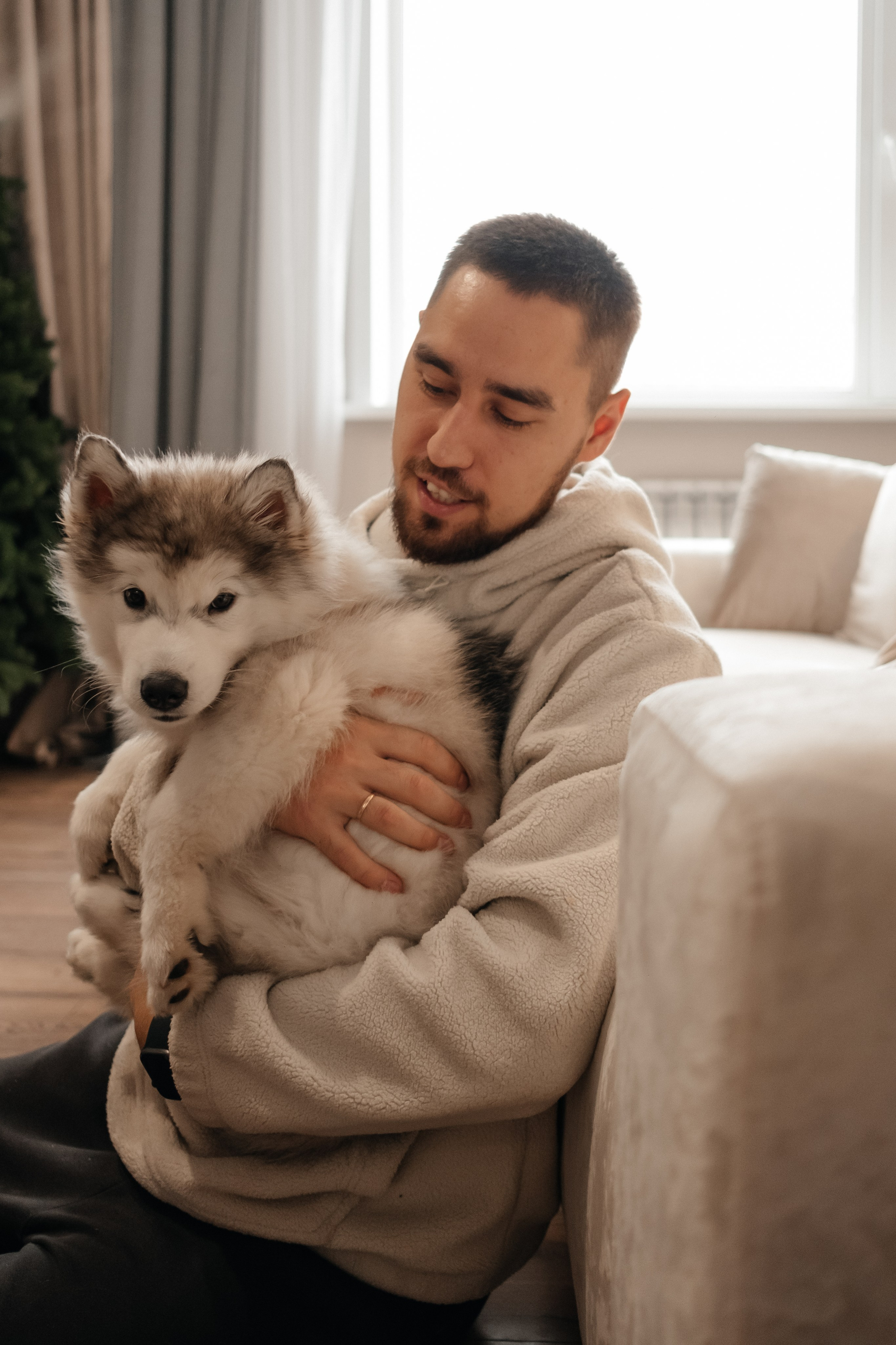 Катя, Саша и Еся | домашняя съемка. Фотограф в Новосибирске Диана Ильиных