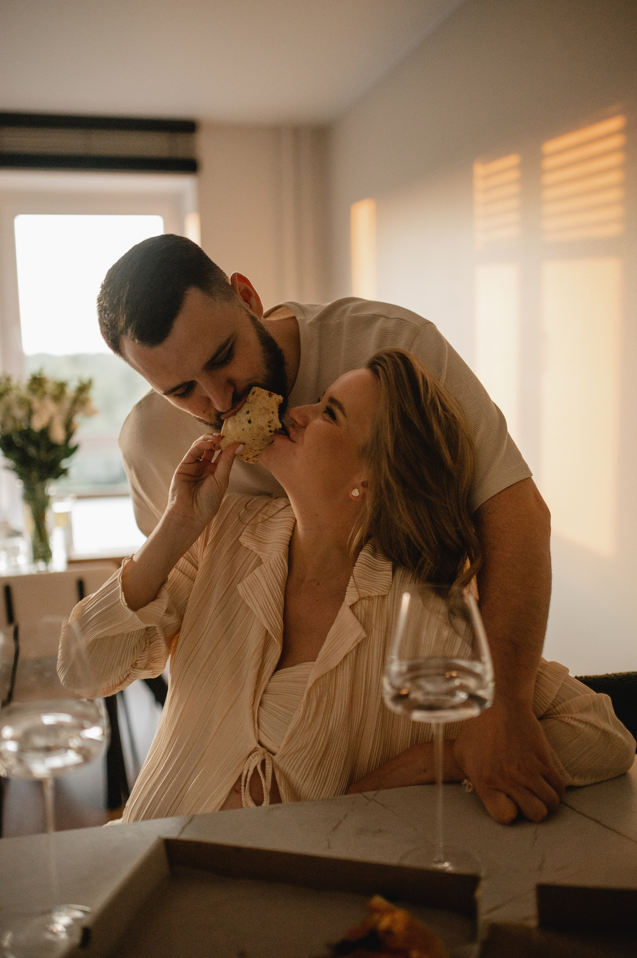 Домашняя фотосессия беременности. Семейная фотосессия Бутово Москва фотограф Алина Морщагина