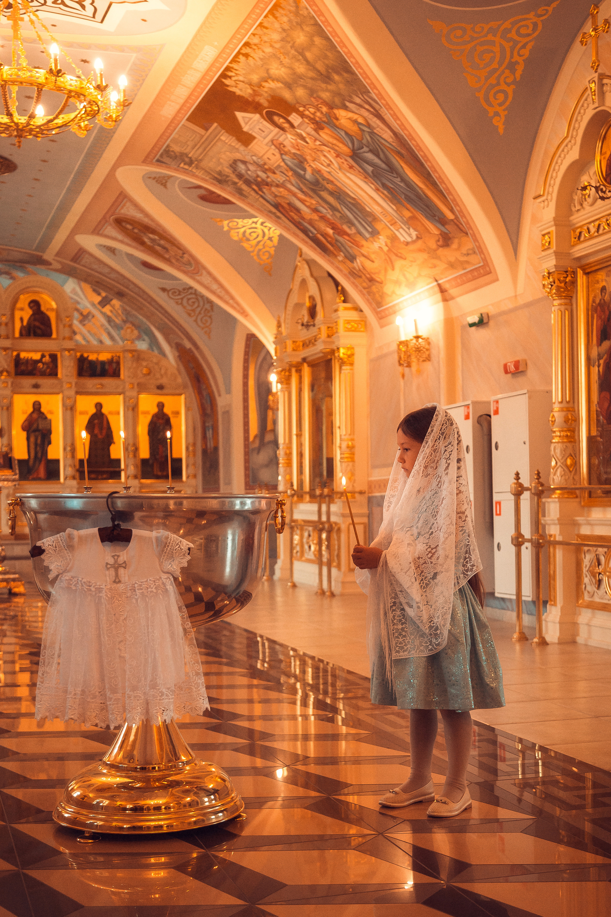 Фотосъемка таинства Крещения. Фотограф новорожденных Альбина Хухарева. Йошкар-Ола. Казань. Чебоксары