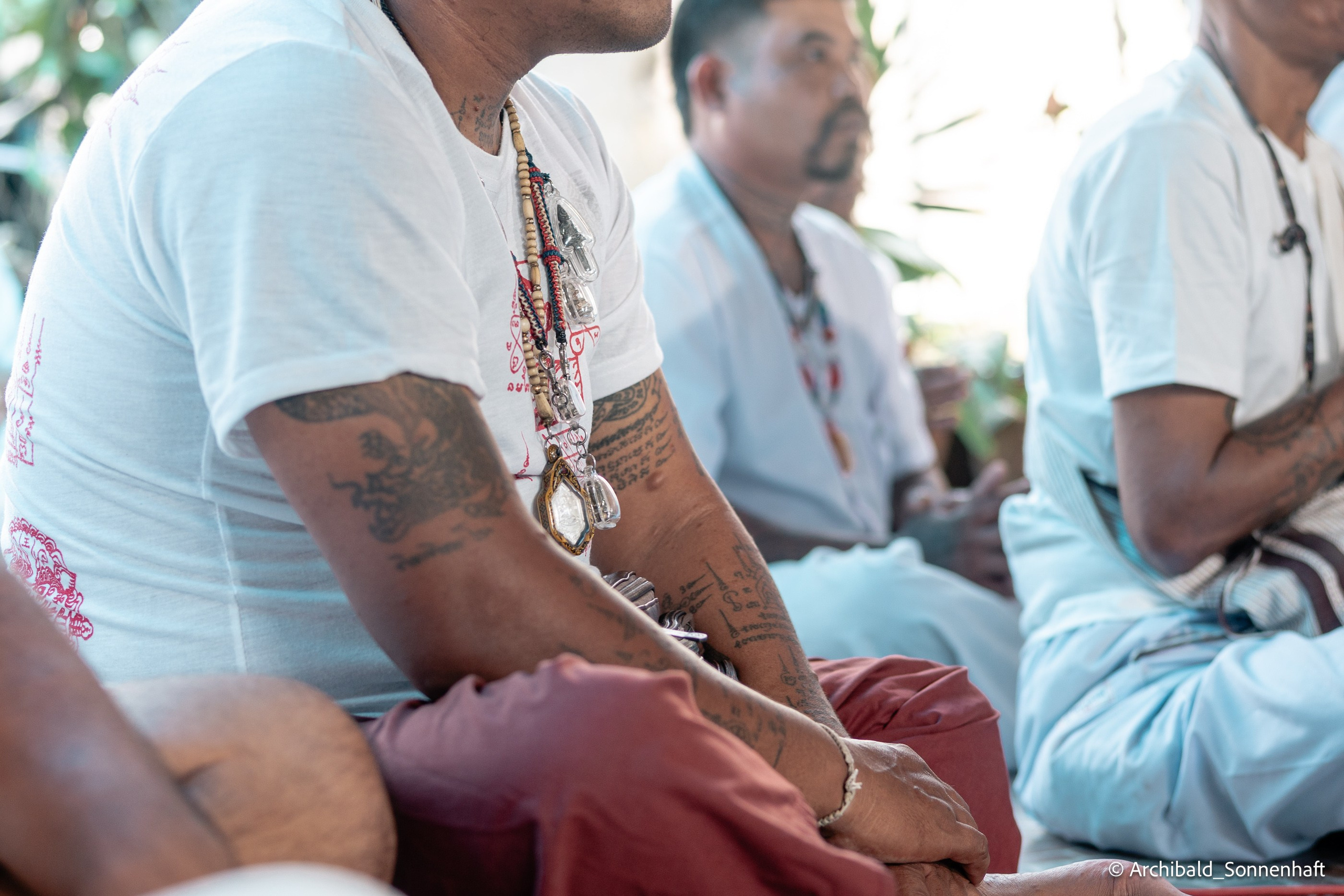 Thai monk. Photographer in Guangzhou, China. Archibald Sonnenhaft