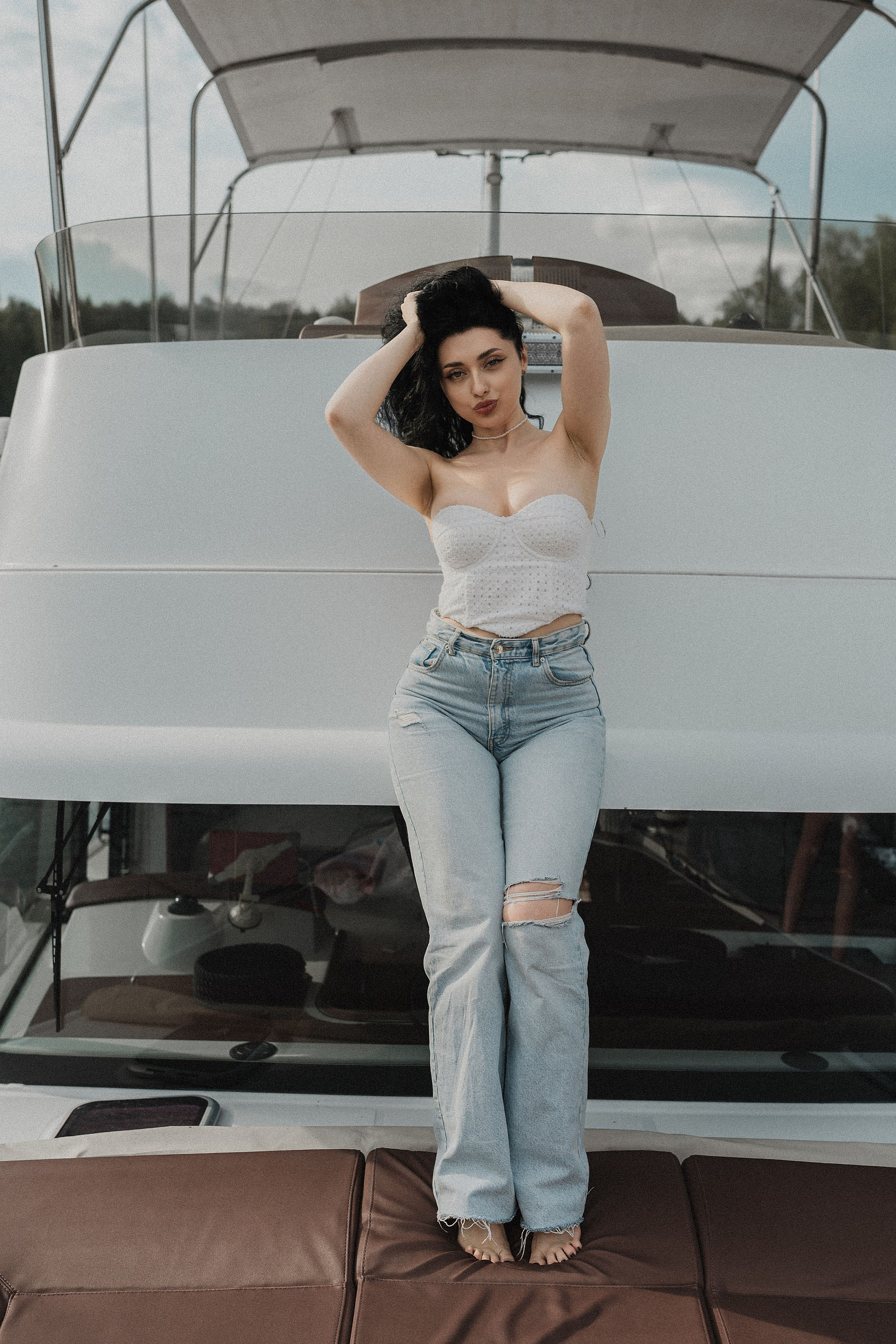 Девичник на яхте. Фотограф в Москве Ангелина Ким