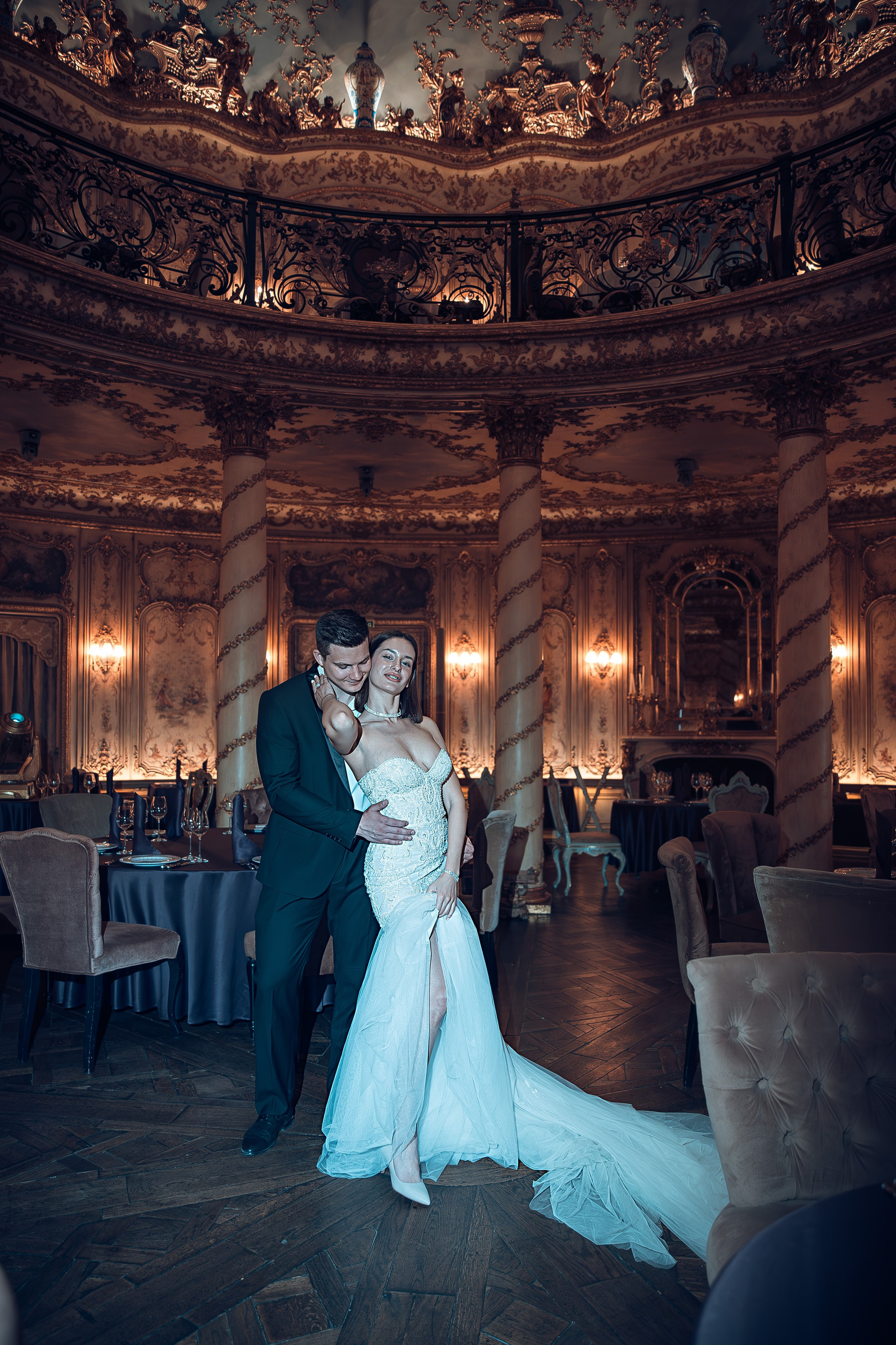 Зимняя свадьба с фотографом в Москве — Сказочные фото в снегу