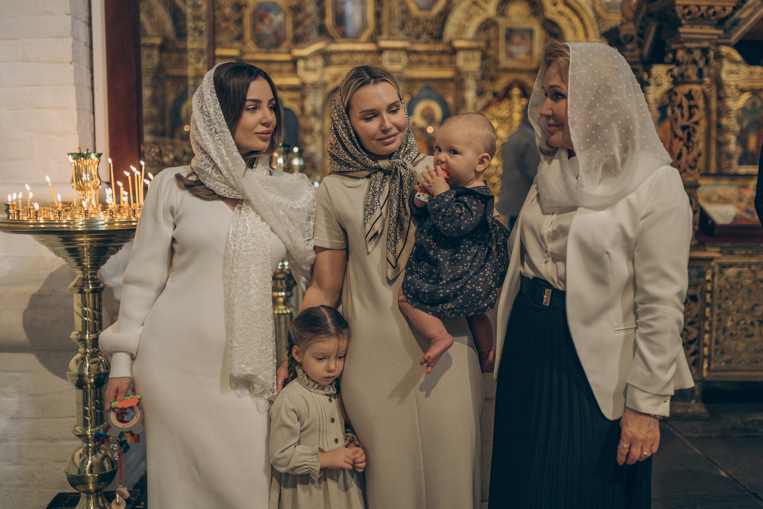 Крещение Марии. Семейный фотограф и фотограф на роды в Ростове-на-Дону Мухина Виктория