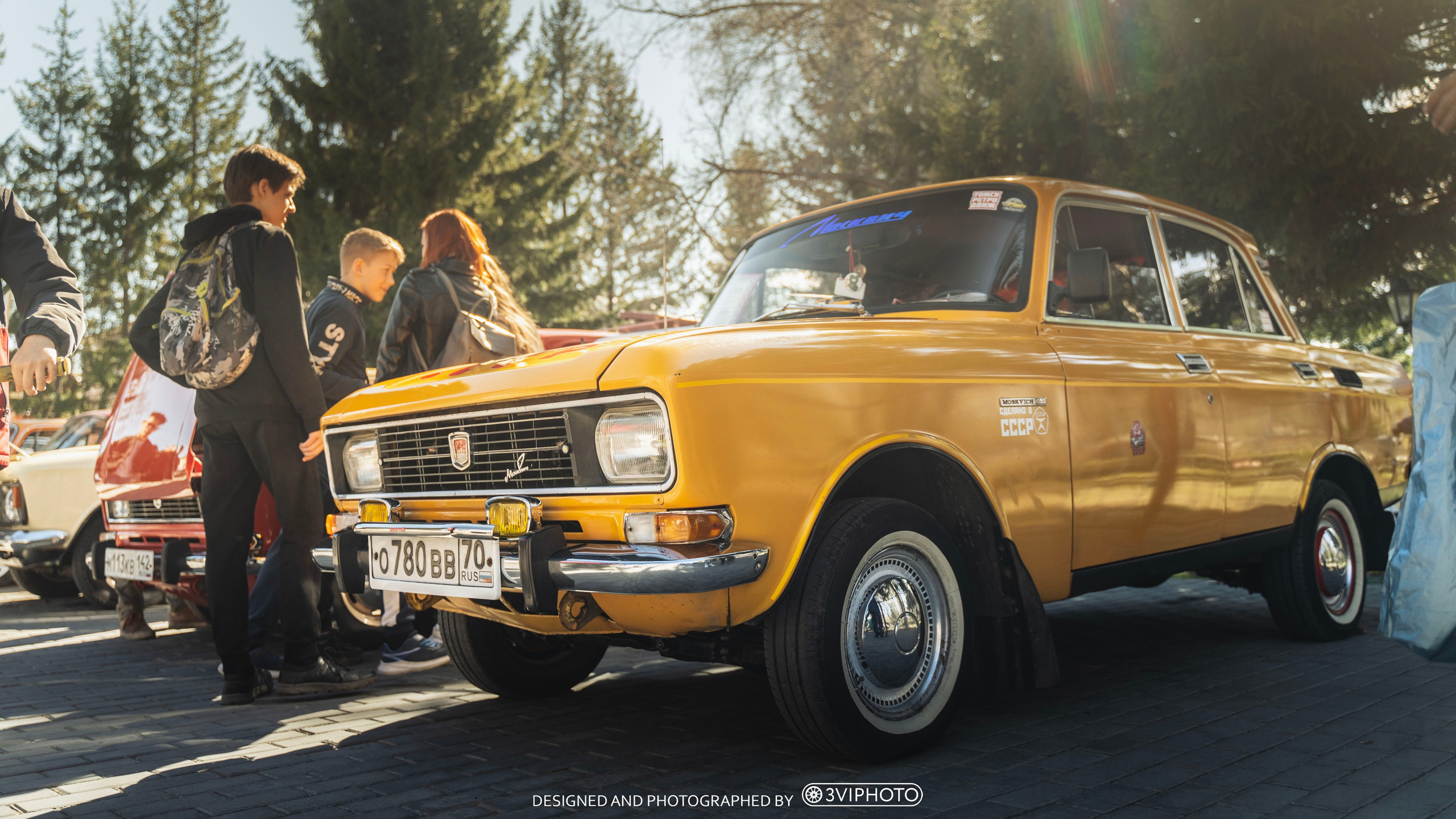 РЕТРОПАРАД АВТО 1 МАЯ. Автомобильный фотограф 3VIPHOTO #Томск