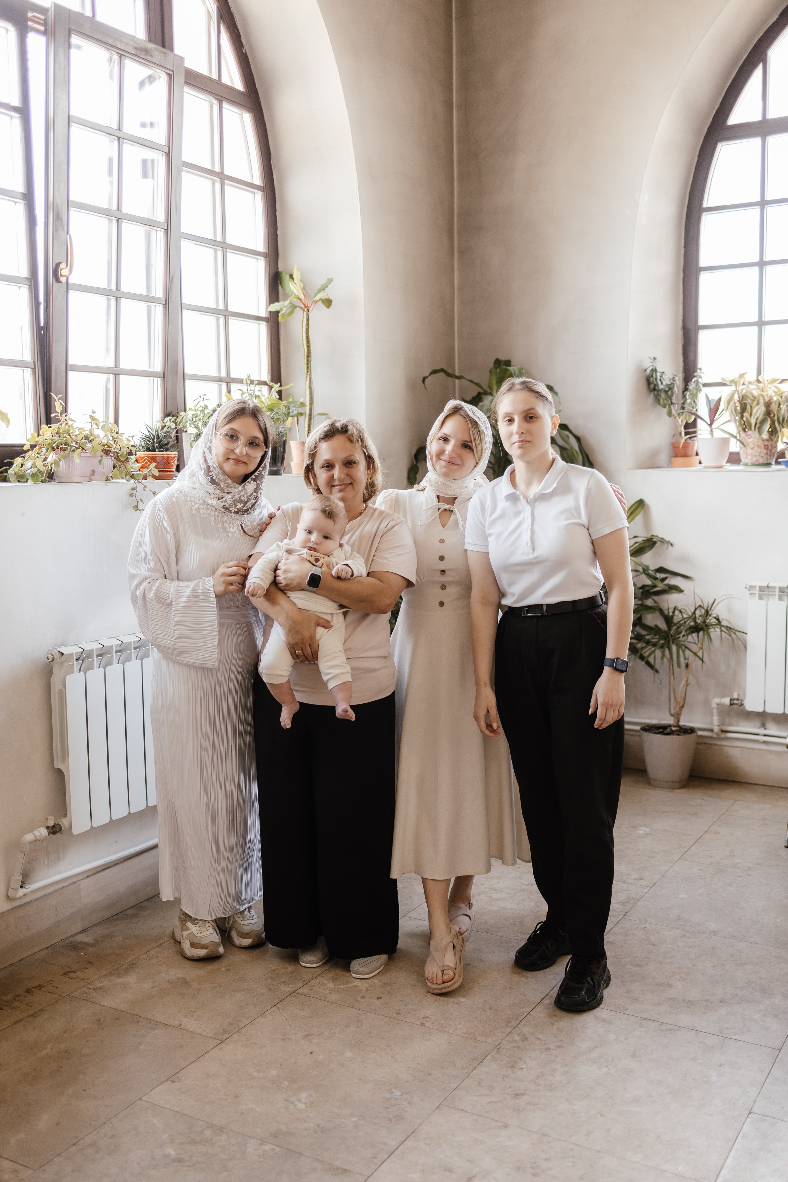 Таинство Крещения Саши. Фотограф новорождённых Newborn Москва