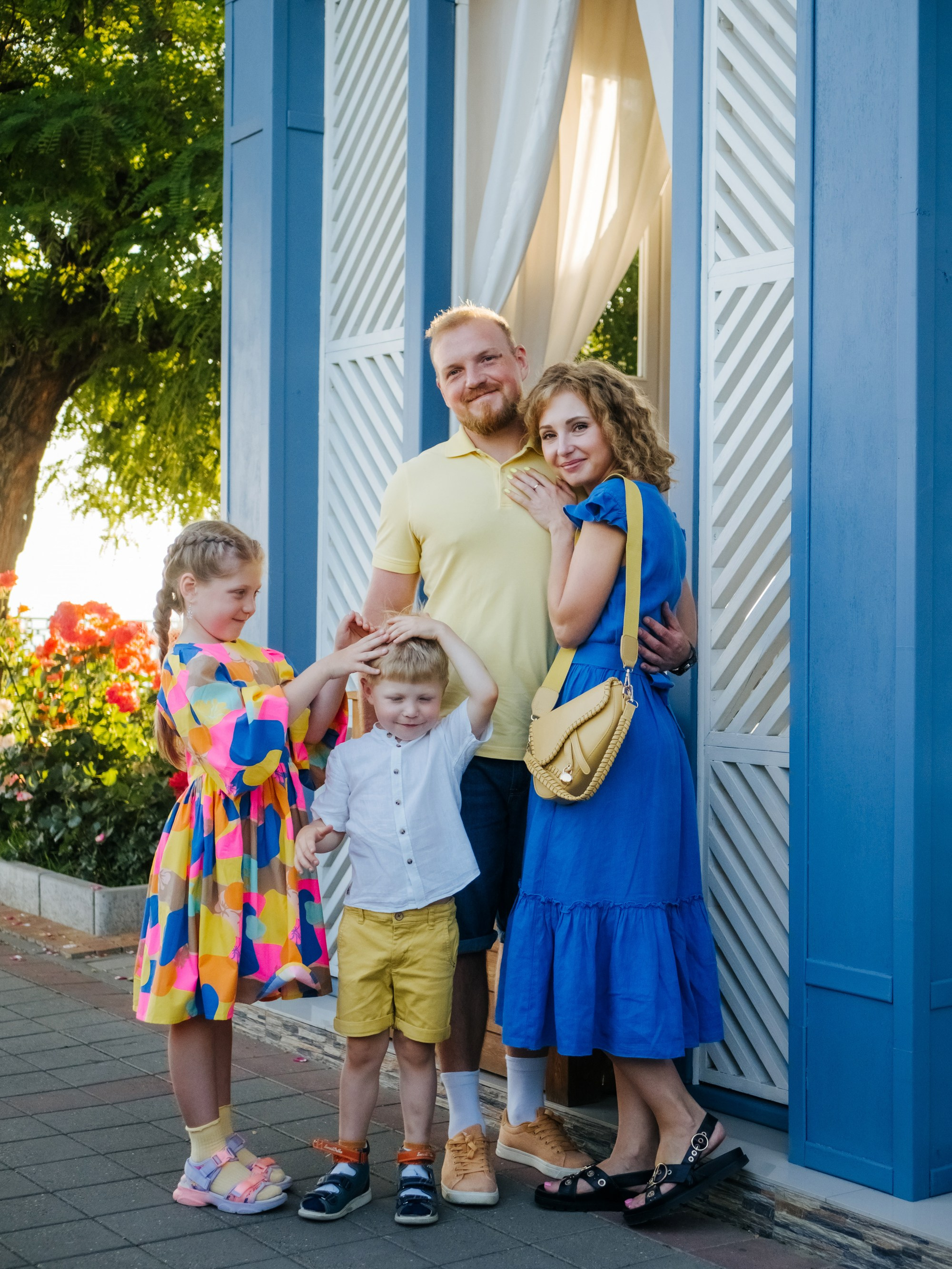 Лёша + Лена + Василиса + Макс. Семейный, детский, свадебный, фотограф в городе Анапа