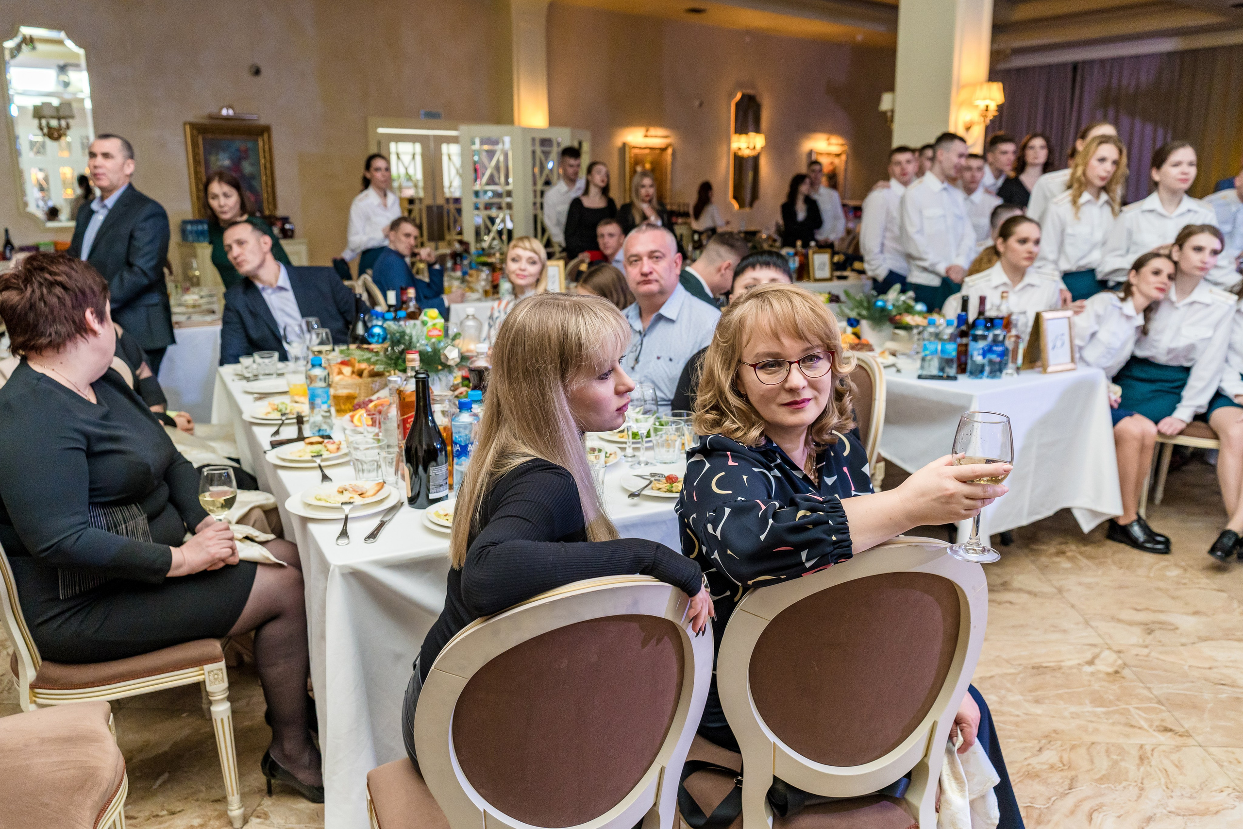 Фотосъемка выпуска военной академии и вручение дипломов