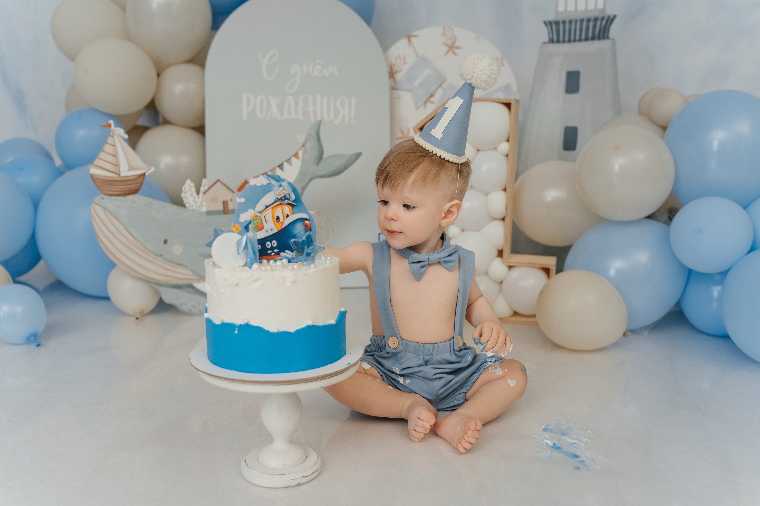 Годовасики. Лана Абрамян-Фотограф новорожденных и беременных в Новороссийске Анапе