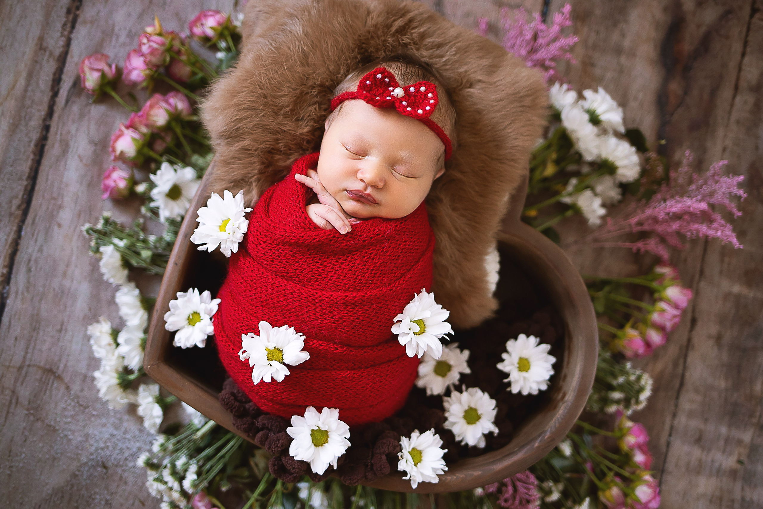Фотосессия новорожденного. Фотограф новорожденных в Новосибирске