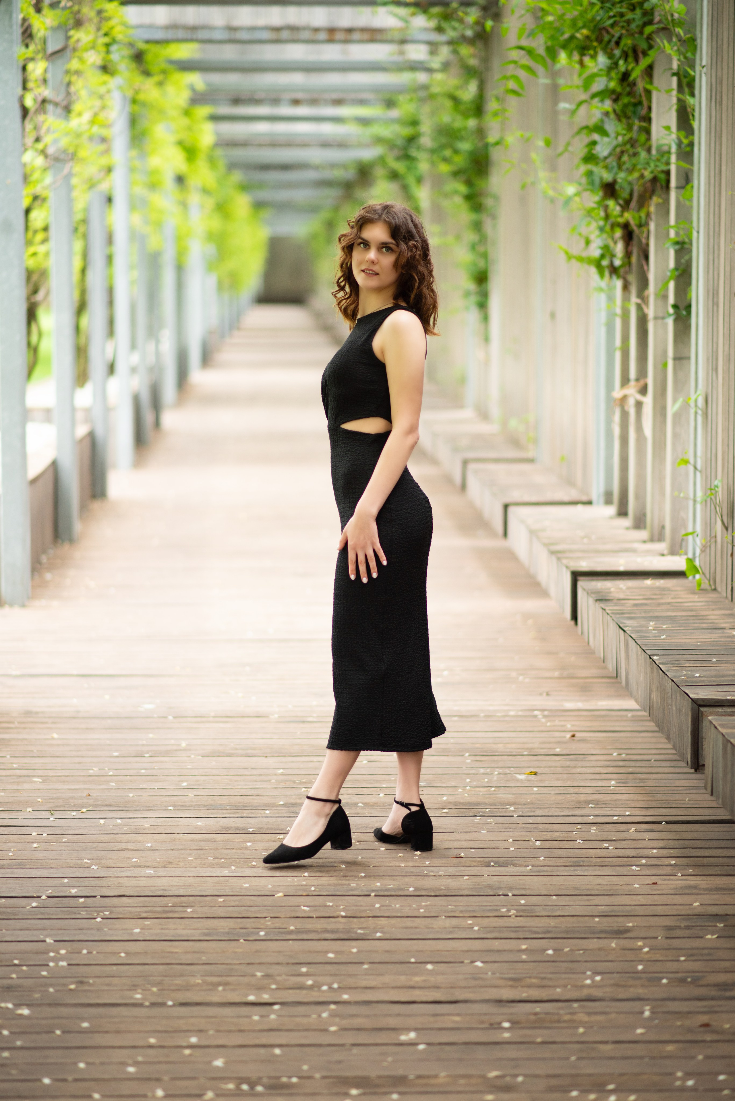 Евгения в парке «Галицкого». Фотограф в Краснодаре Анна Карелина