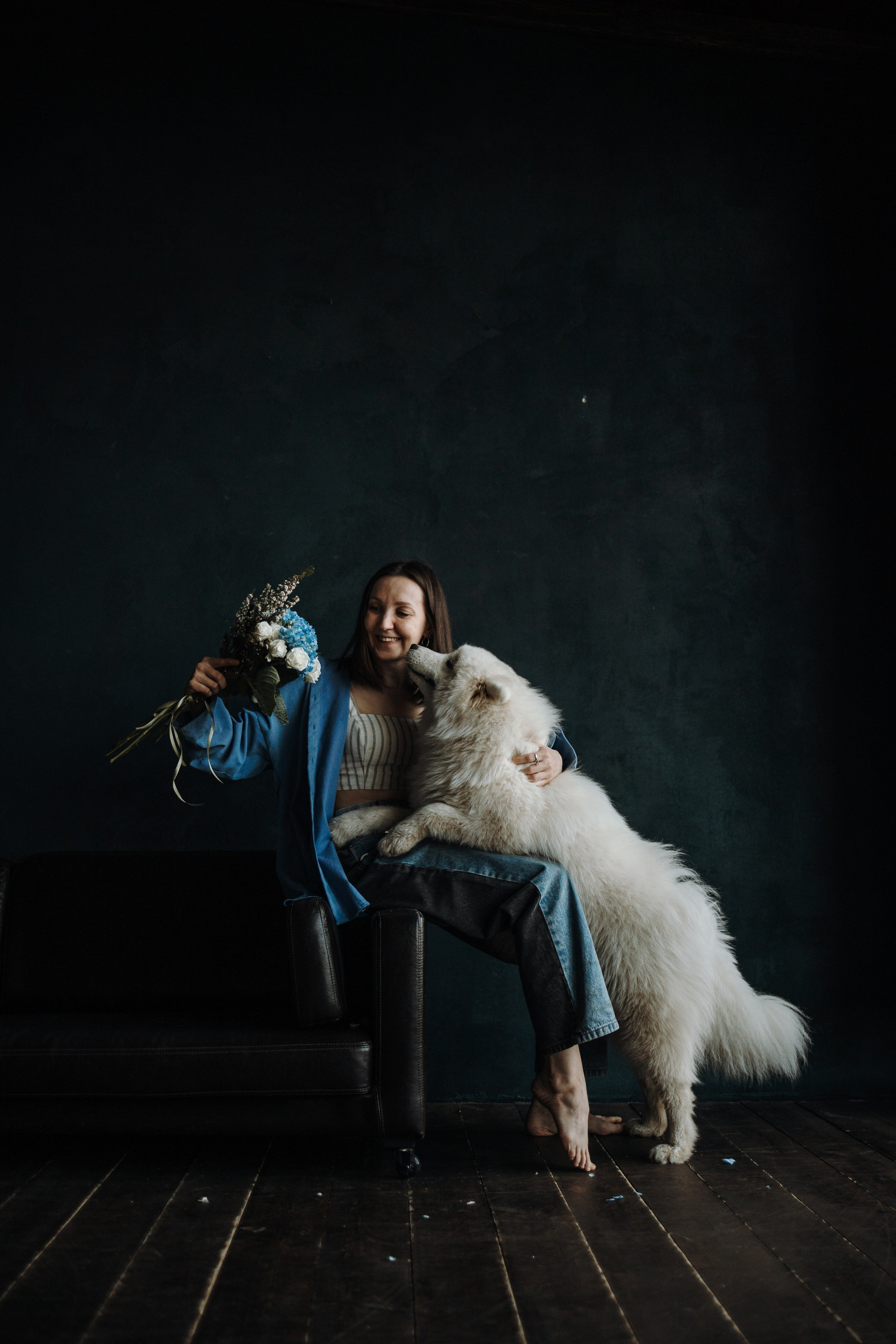 Марина и Мушу. Фотограф — Анималист | Санкт-Петербург