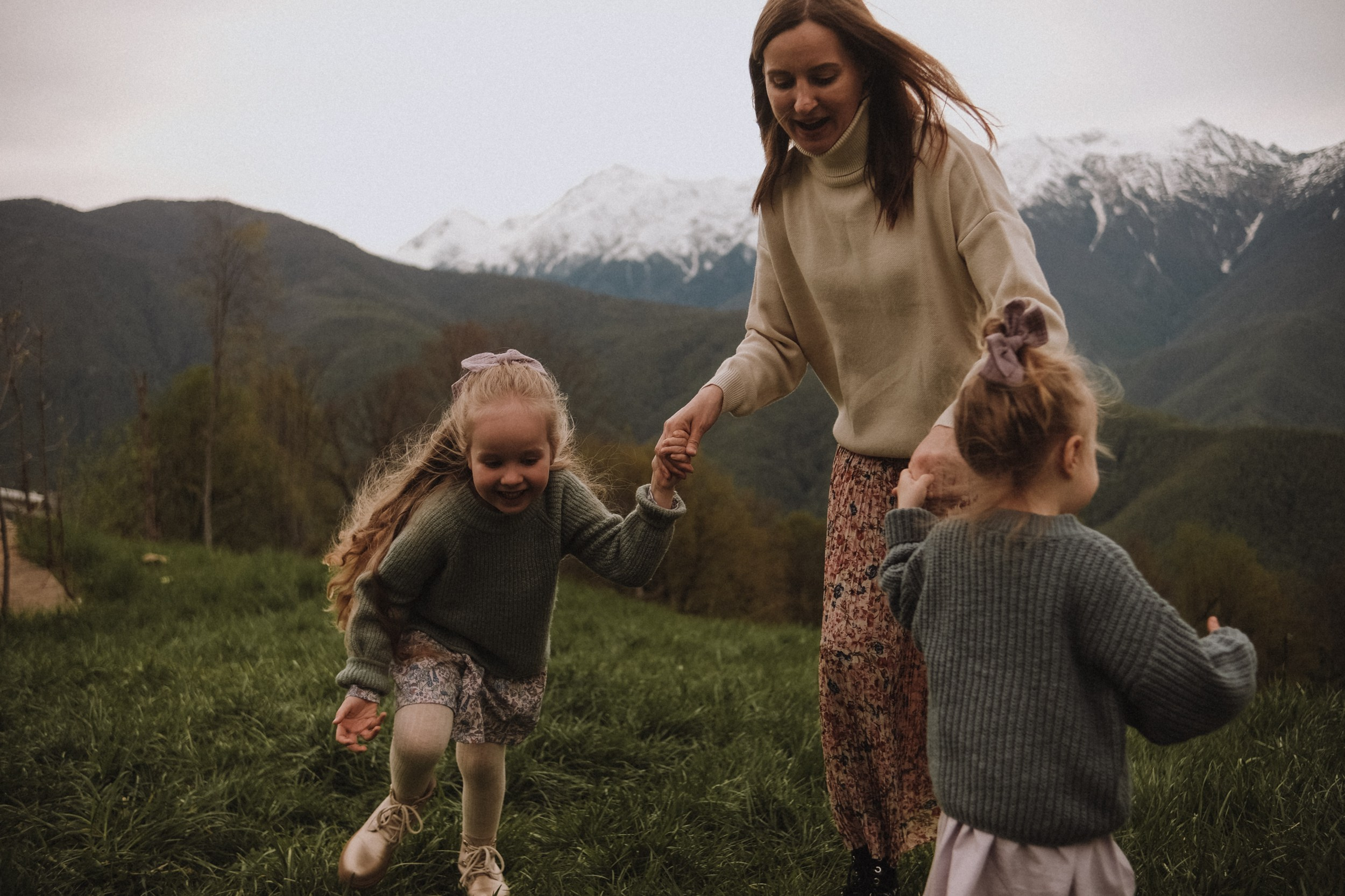 Семья Есении и Эмилии. Семейный фотограф Москва