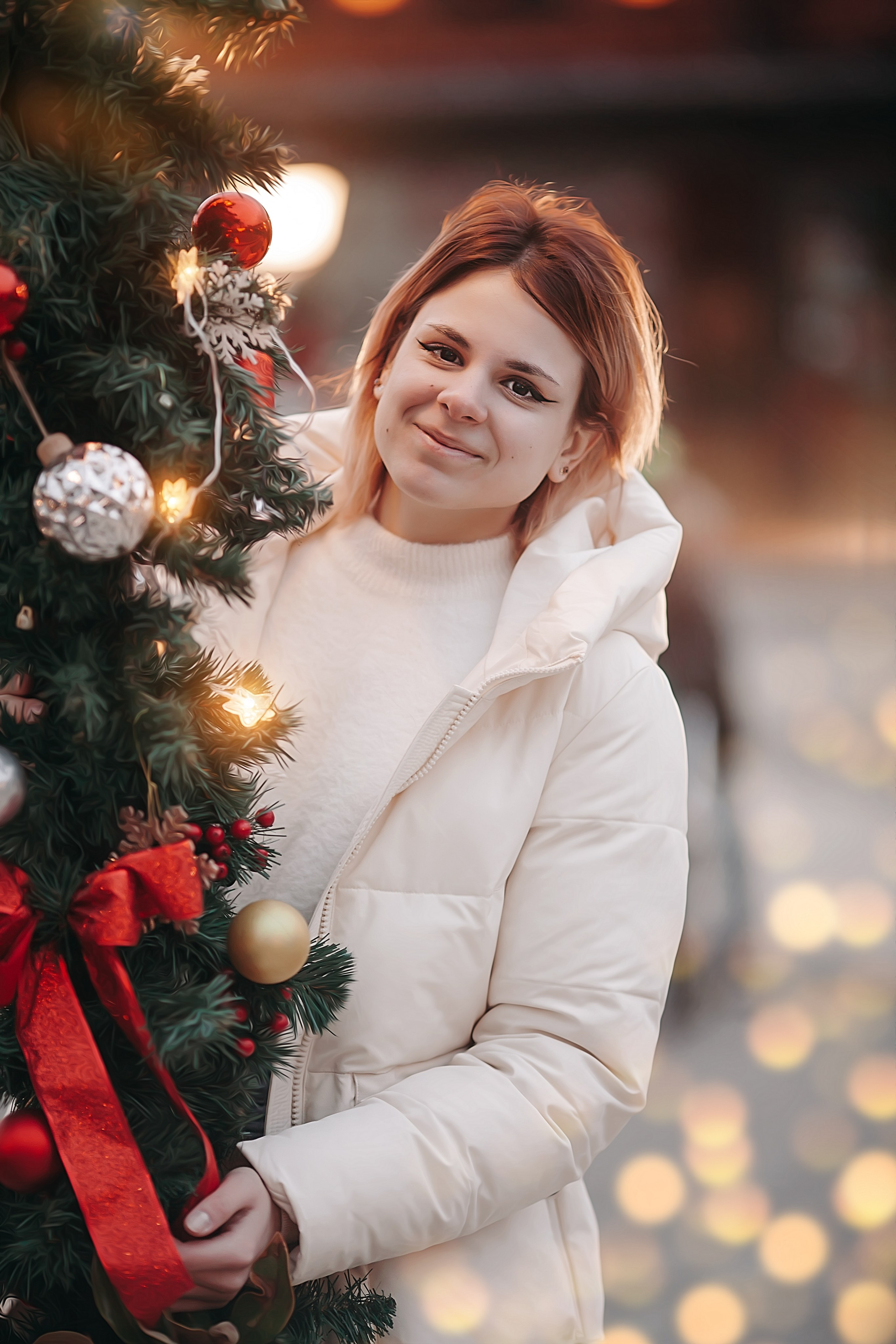 Слава и Полина новогодняя прогулка. Семейный и детский фотограф в Краснодаре Брусилова Марина