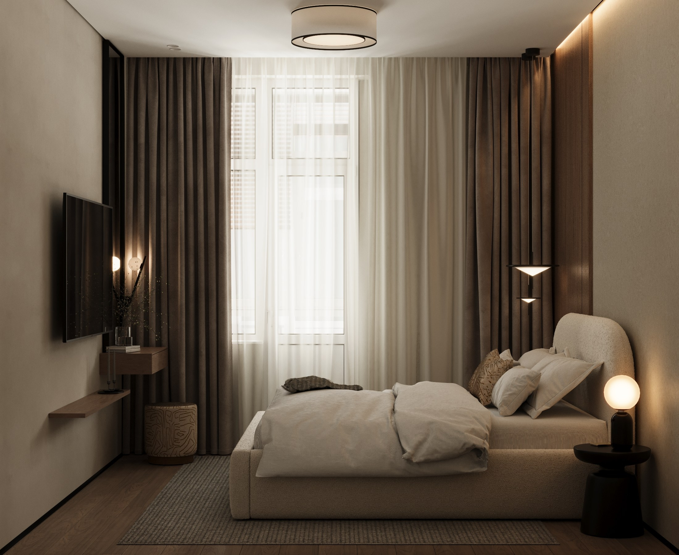 ЖК Рассказово 78 м². Дизайнер интерьера квартир и частных домов в Казани