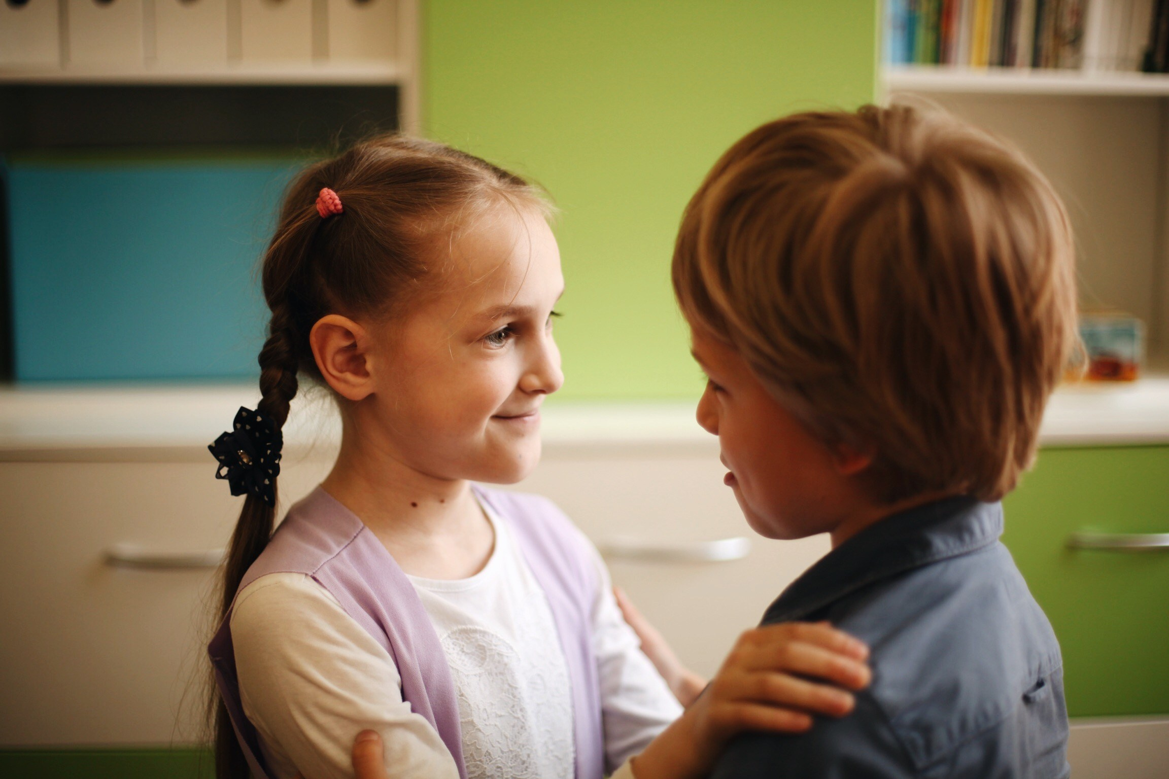 Школьные съемки. Ксения Плотникова