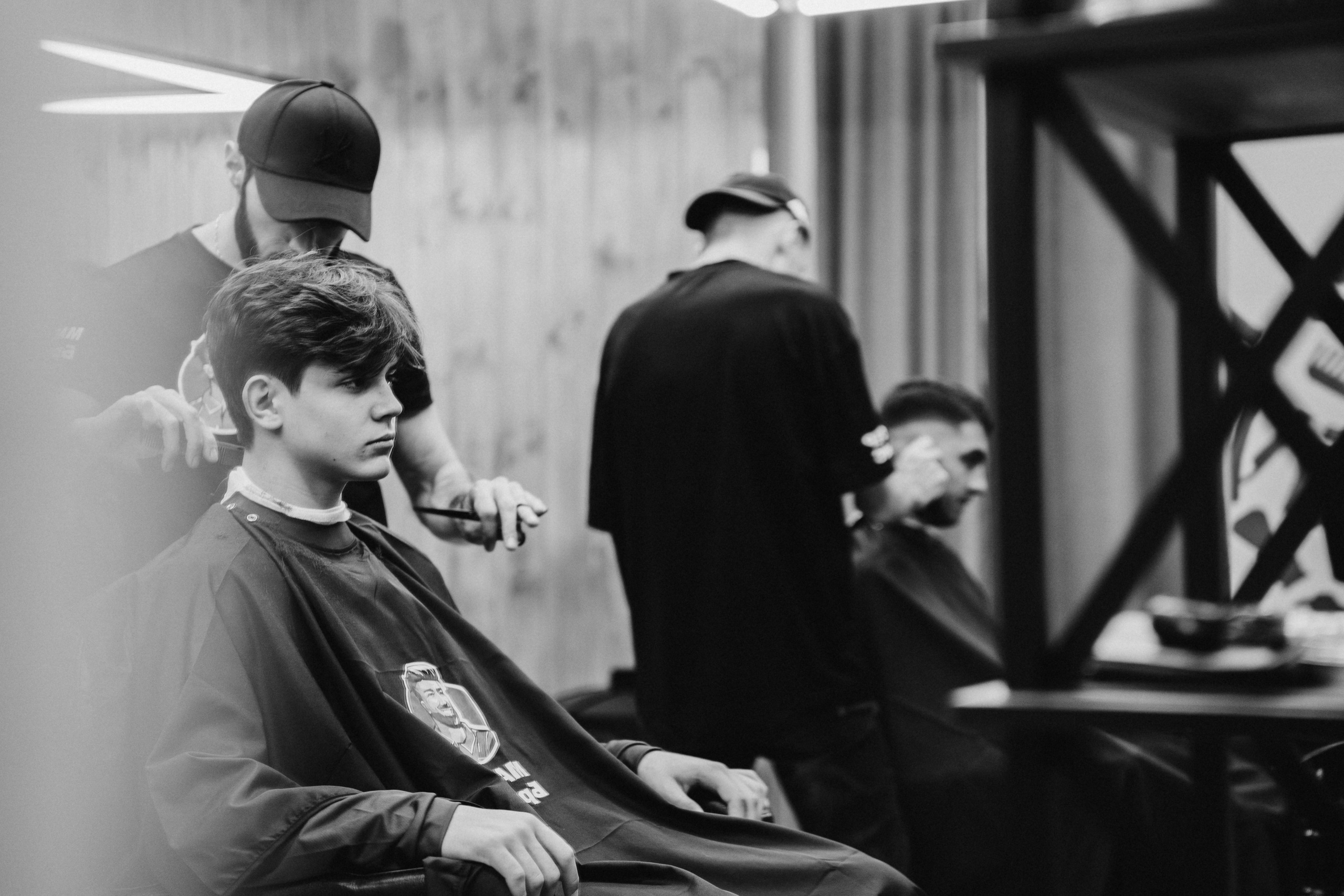 Барбершоп (открытие). Беккер Таня