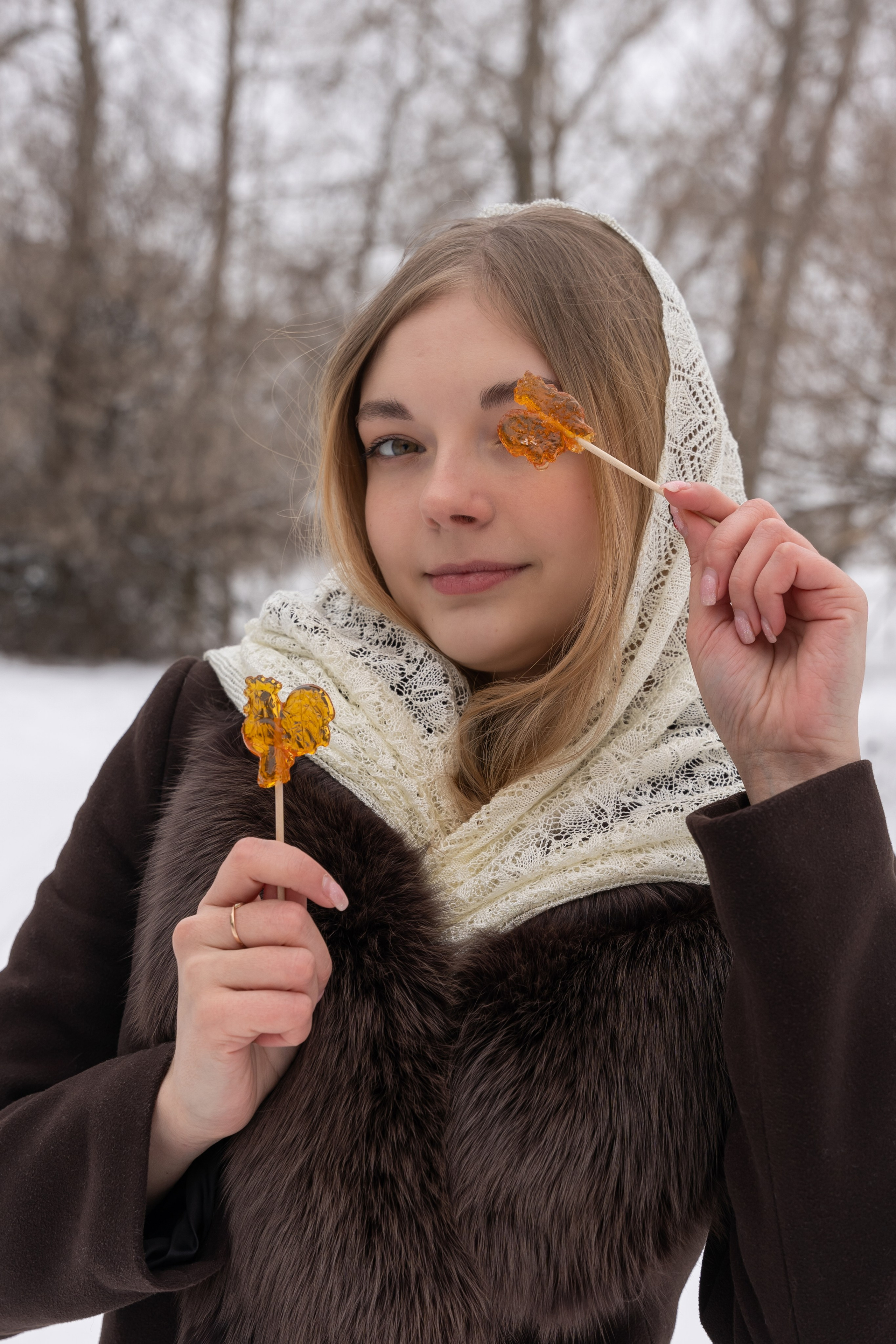 Маша. Два образа одной зимы. Фотограф |Ленинск, Волжский, Волгоград| Наталья Савилова