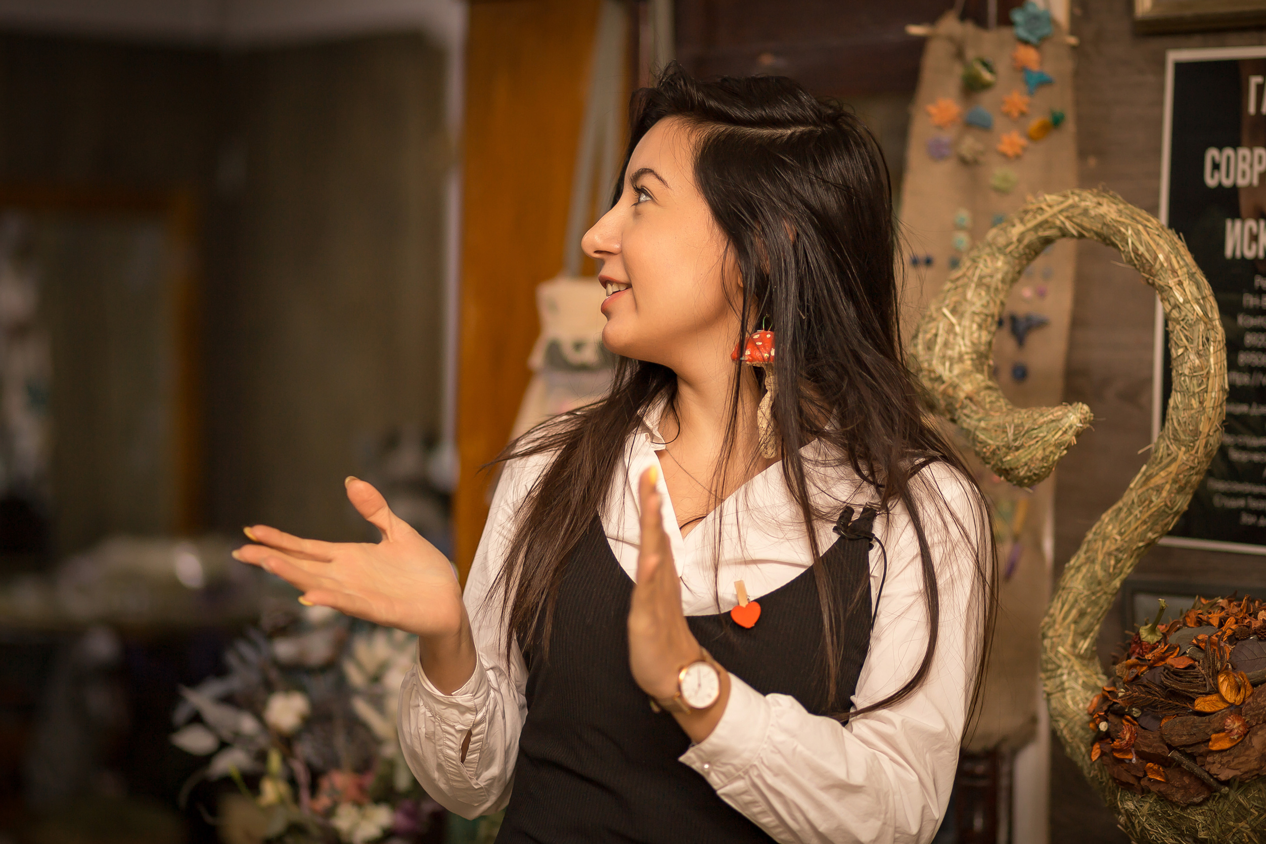 Телепроект «Вместе с мамой» — в мастерской Натальи Киляевой. Фотографиня Мария Дикова