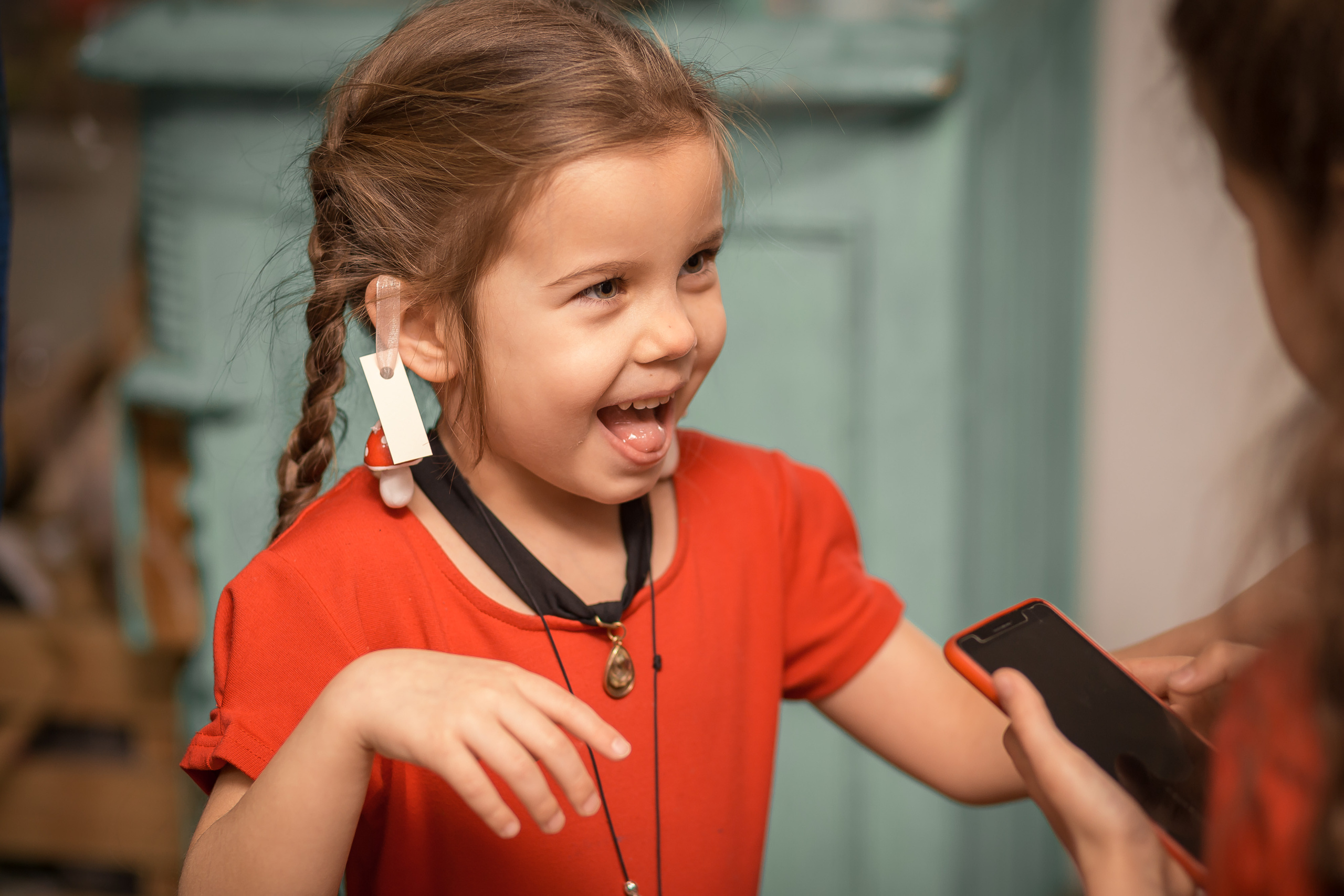 Телепроект «Вместе с мамой» — в мастерской Натальи Киляевой. Фотографиня Мария Дикова