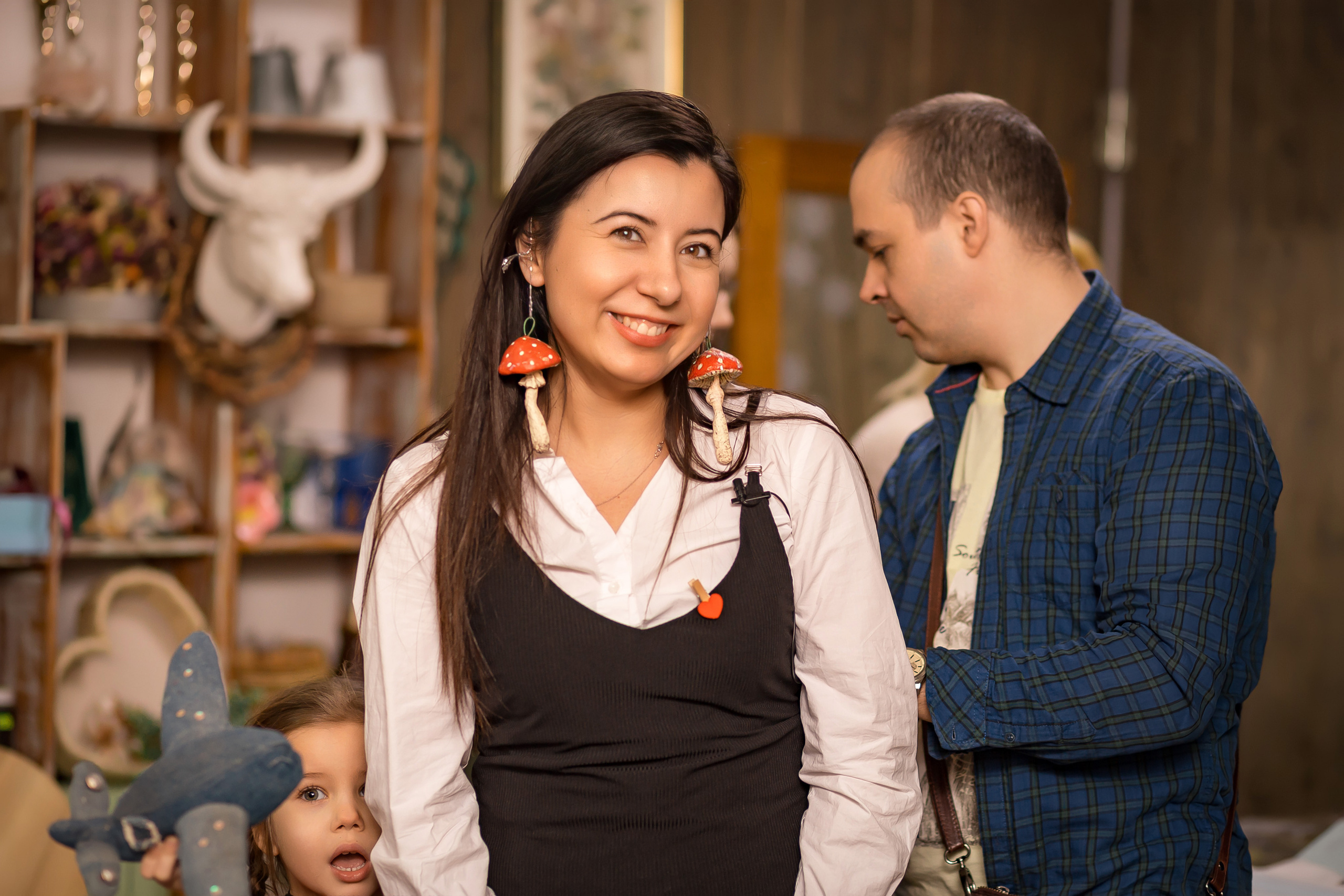 Телепроект «Вместе с мамой» — в мастерской Натальи Киляевой. Фотографиня Мария Дикова