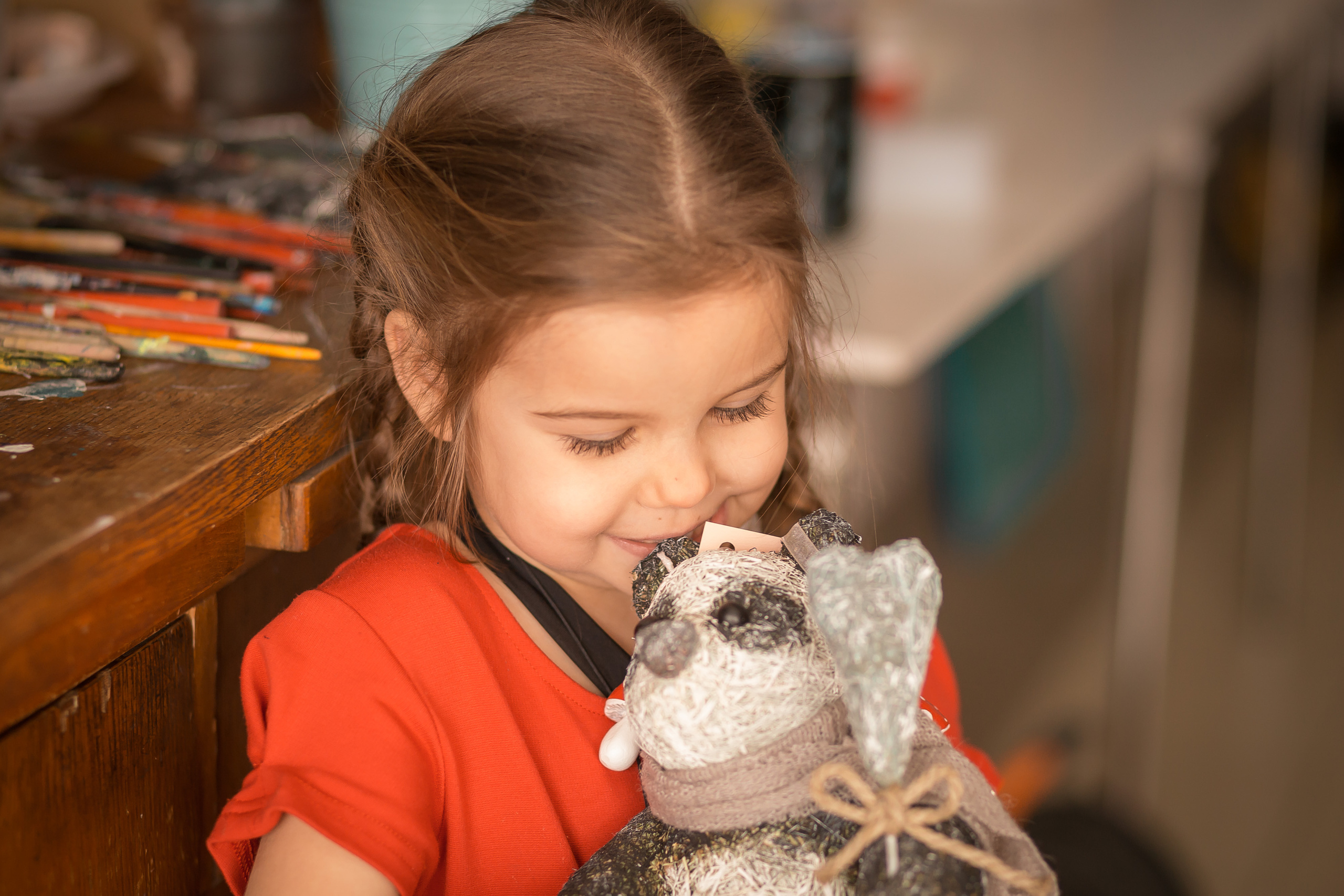 Телепроект «Вместе с мамой» — в мастерской Натальи Киляевой. Фотографиня Мария Дикова