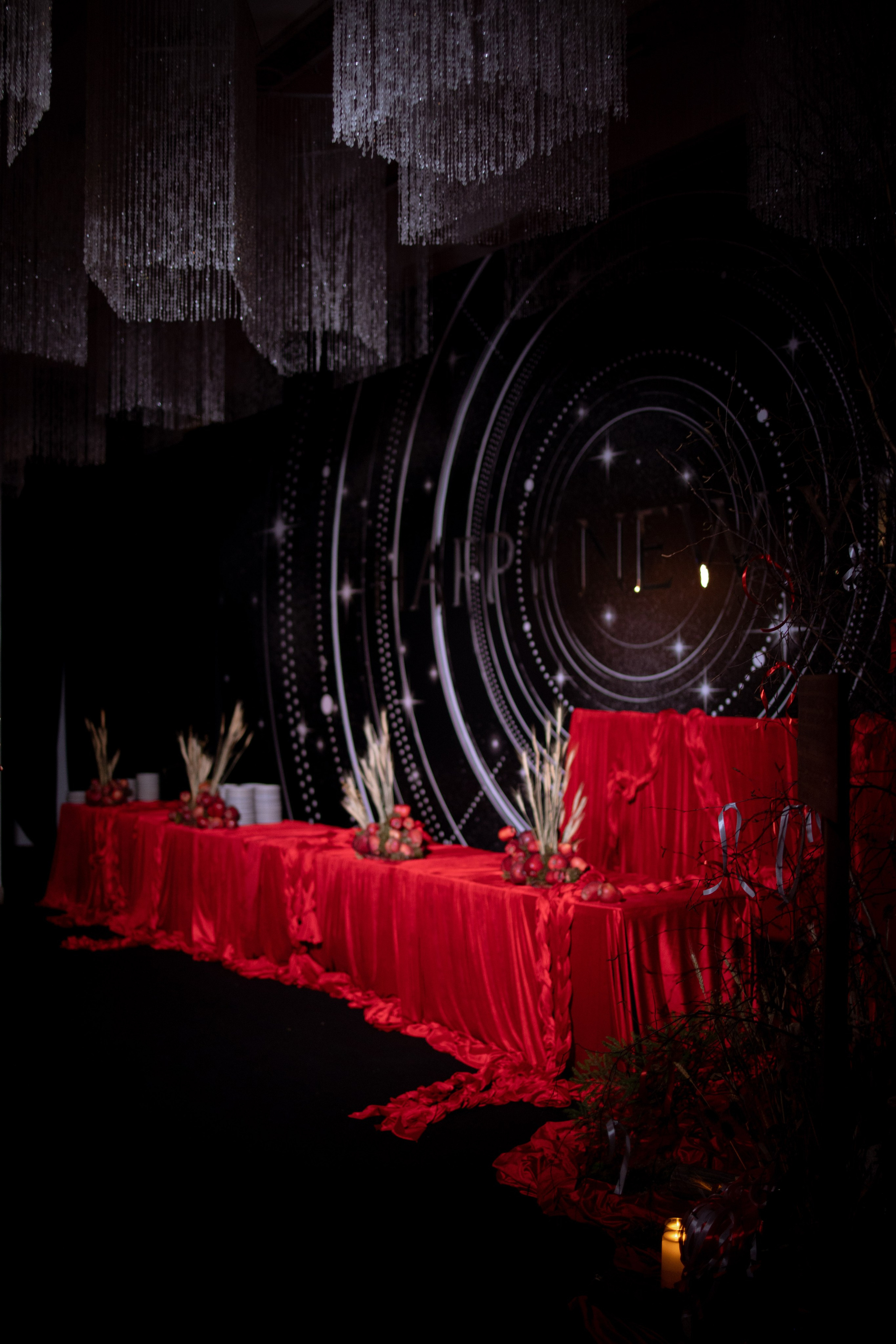 Новогодний корпоратив в фольклорном стиле. Особняк Лемана. Оформление свадеб, декор свадеб Вера Маркова, Москва