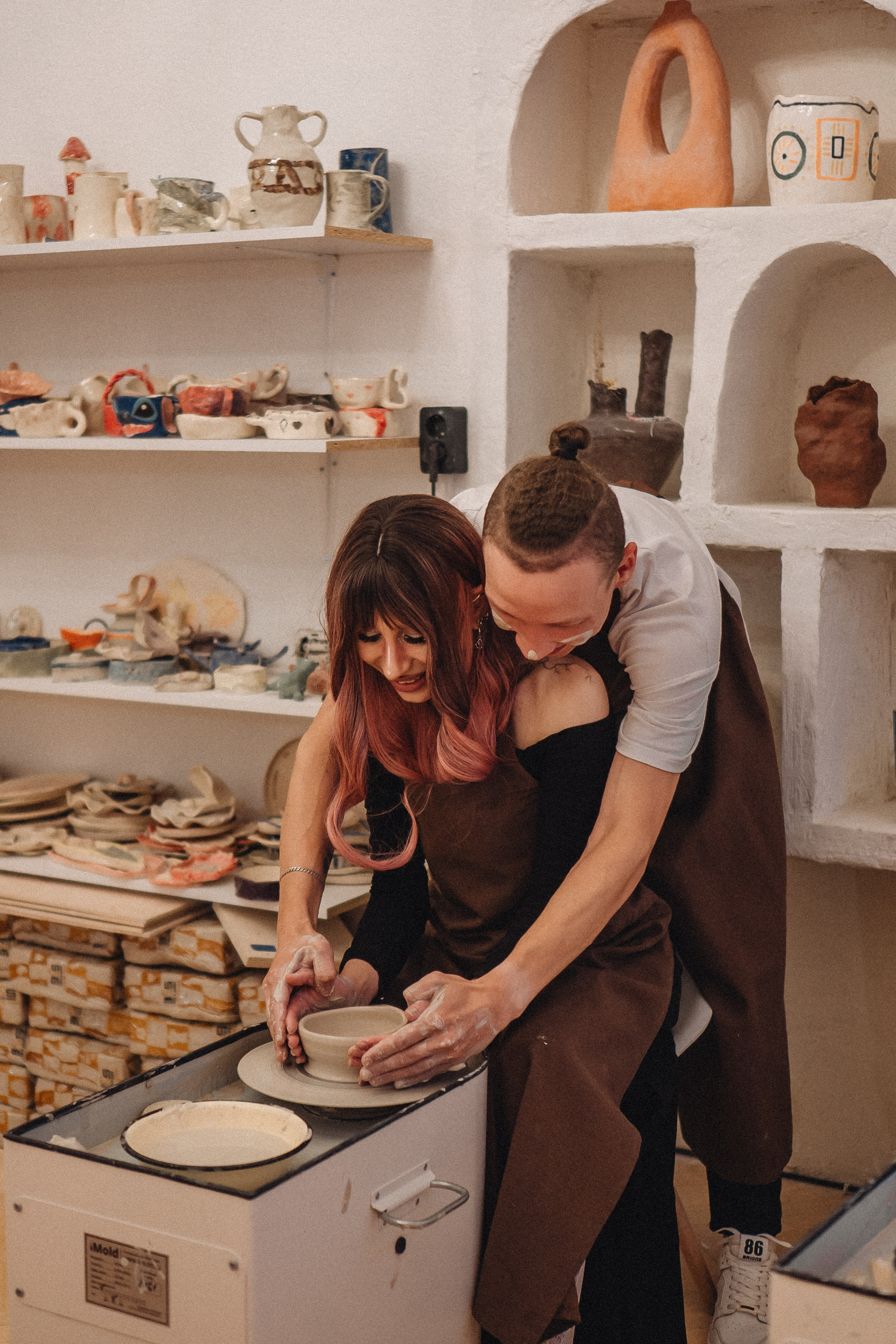 СВИДАНИЕ В ГОНЧАРНОЙ МАСТЕРСКОЙ. Профессиональный фотограф, Санкт-Петербург — Виктория Богомолова