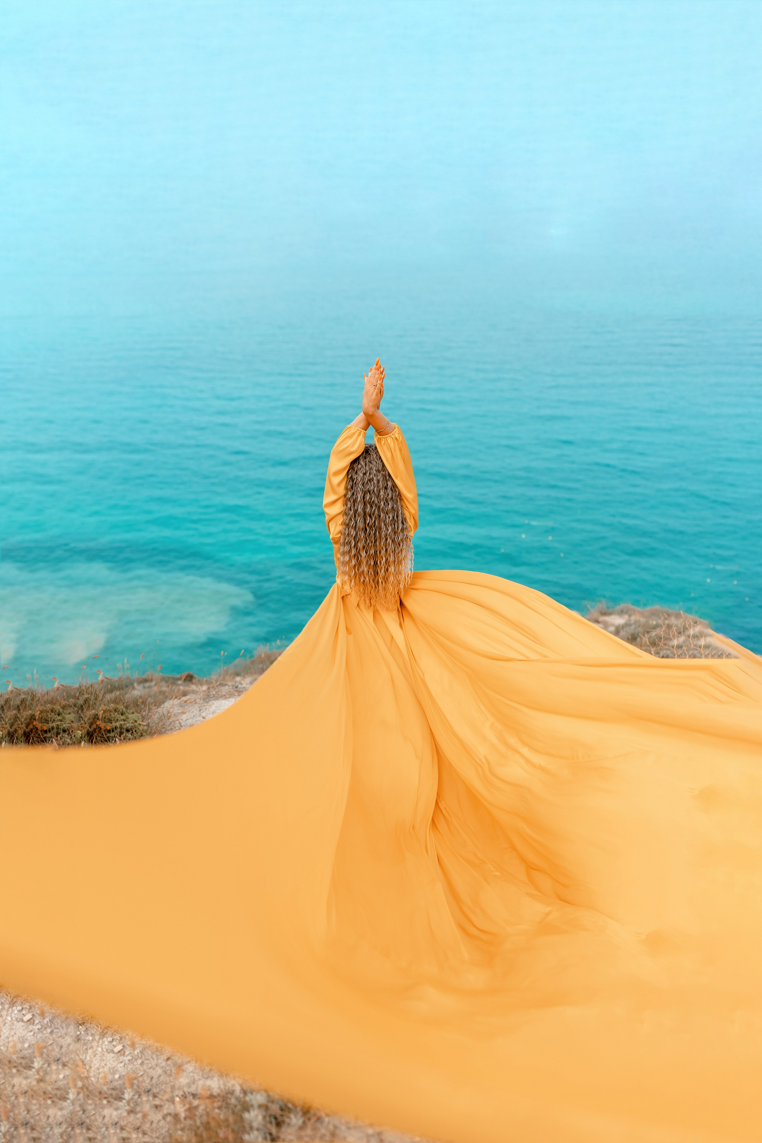 Летящие платья. Художественный фотограф Анапа Александра Долбикова