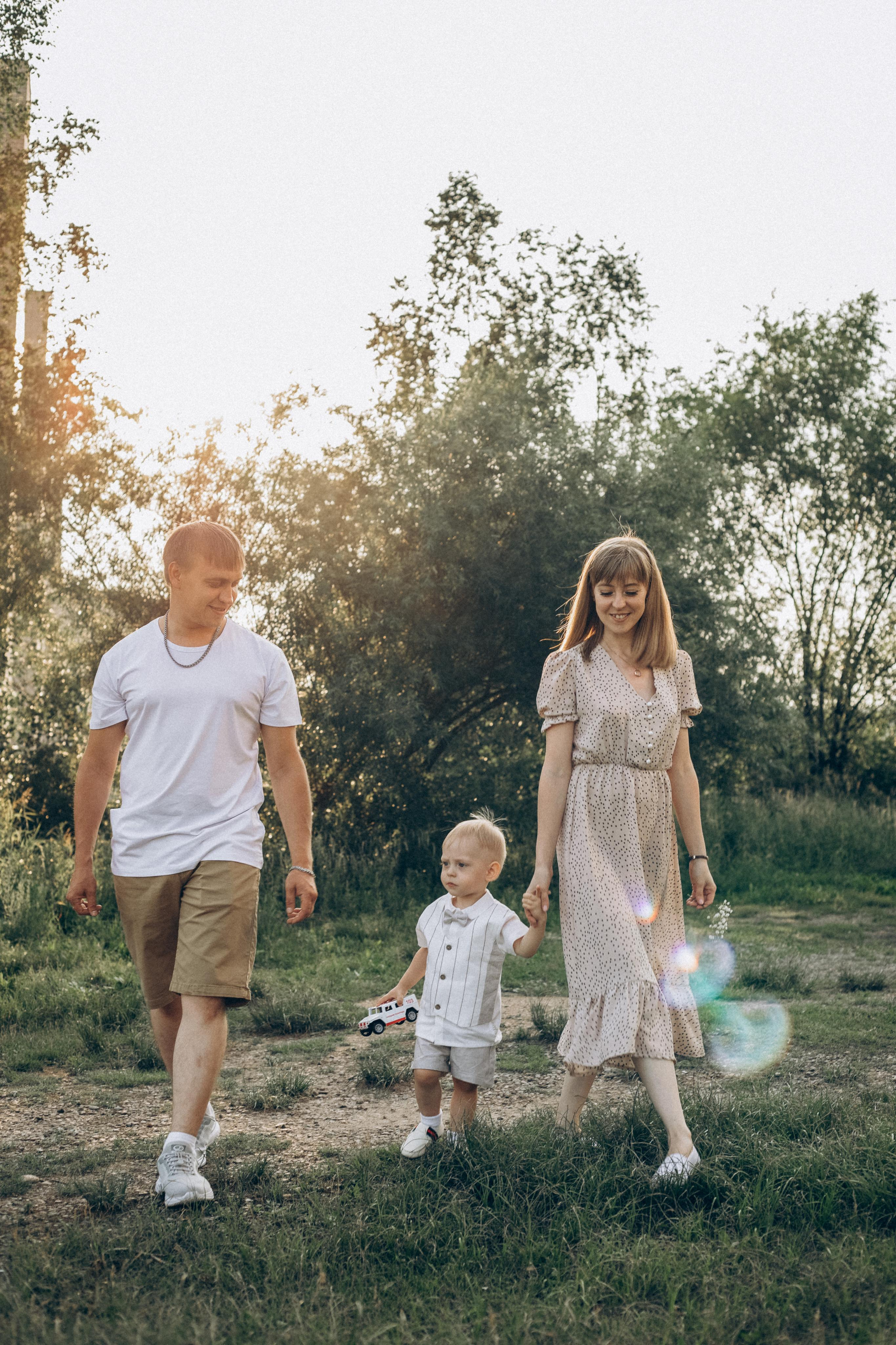 Костя, Света и Захарчик. Семейный и детский фотограф город Тында Дарья