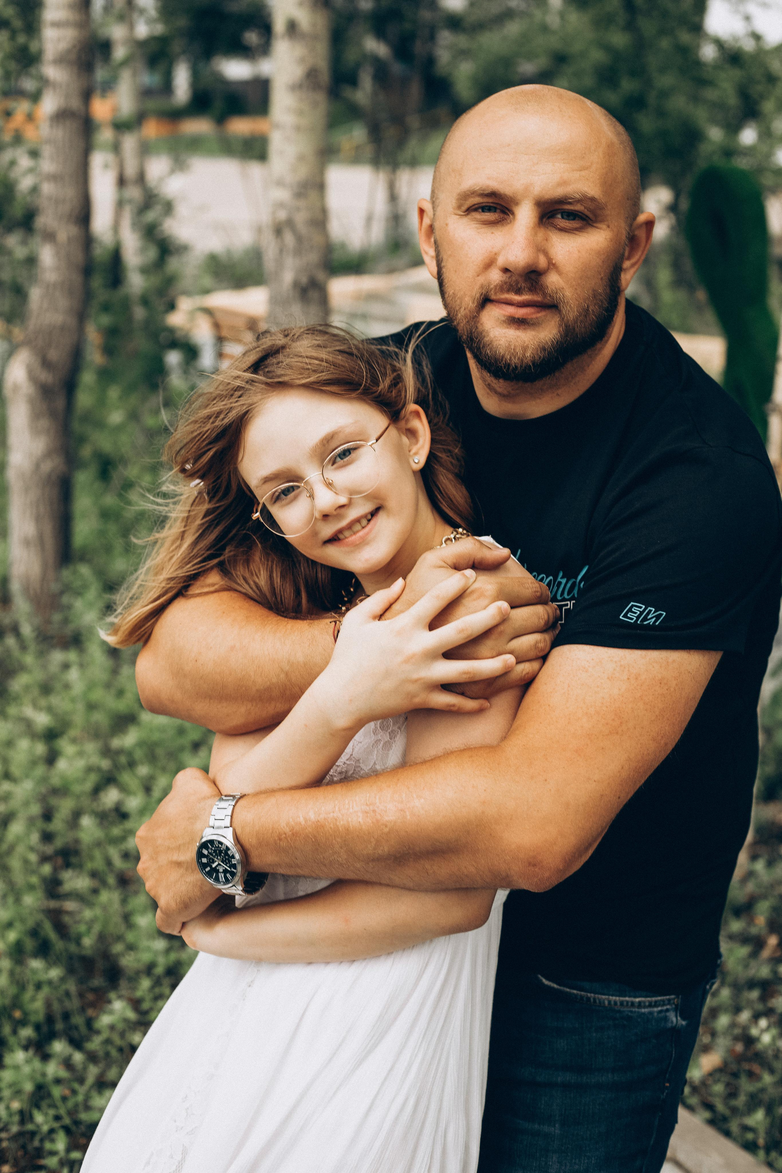 Папа и дочки. Семейный и детский фотограф город Тында Дарья