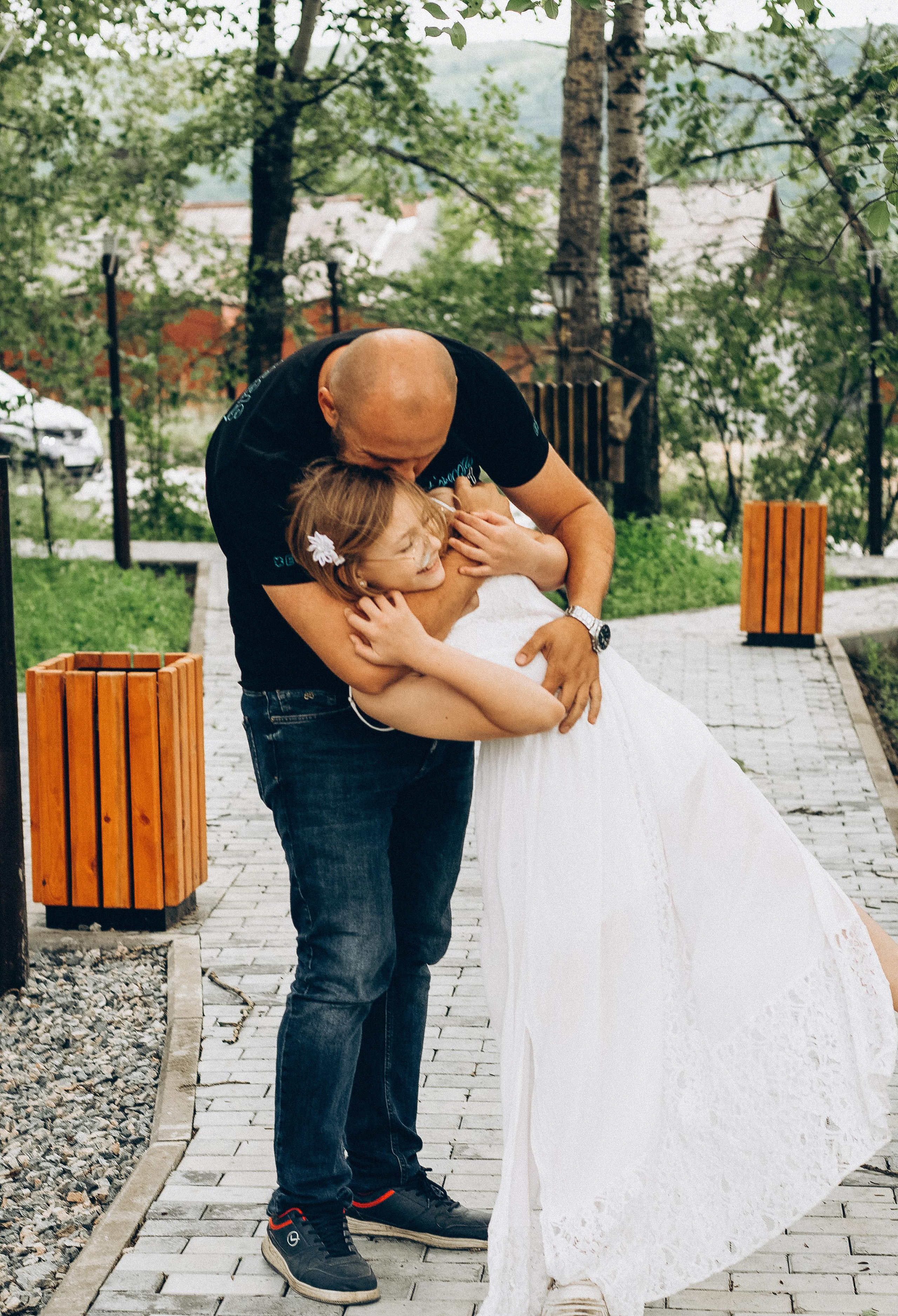 Папа и дочки. Семейный и детский фотограф город Тында Дарья