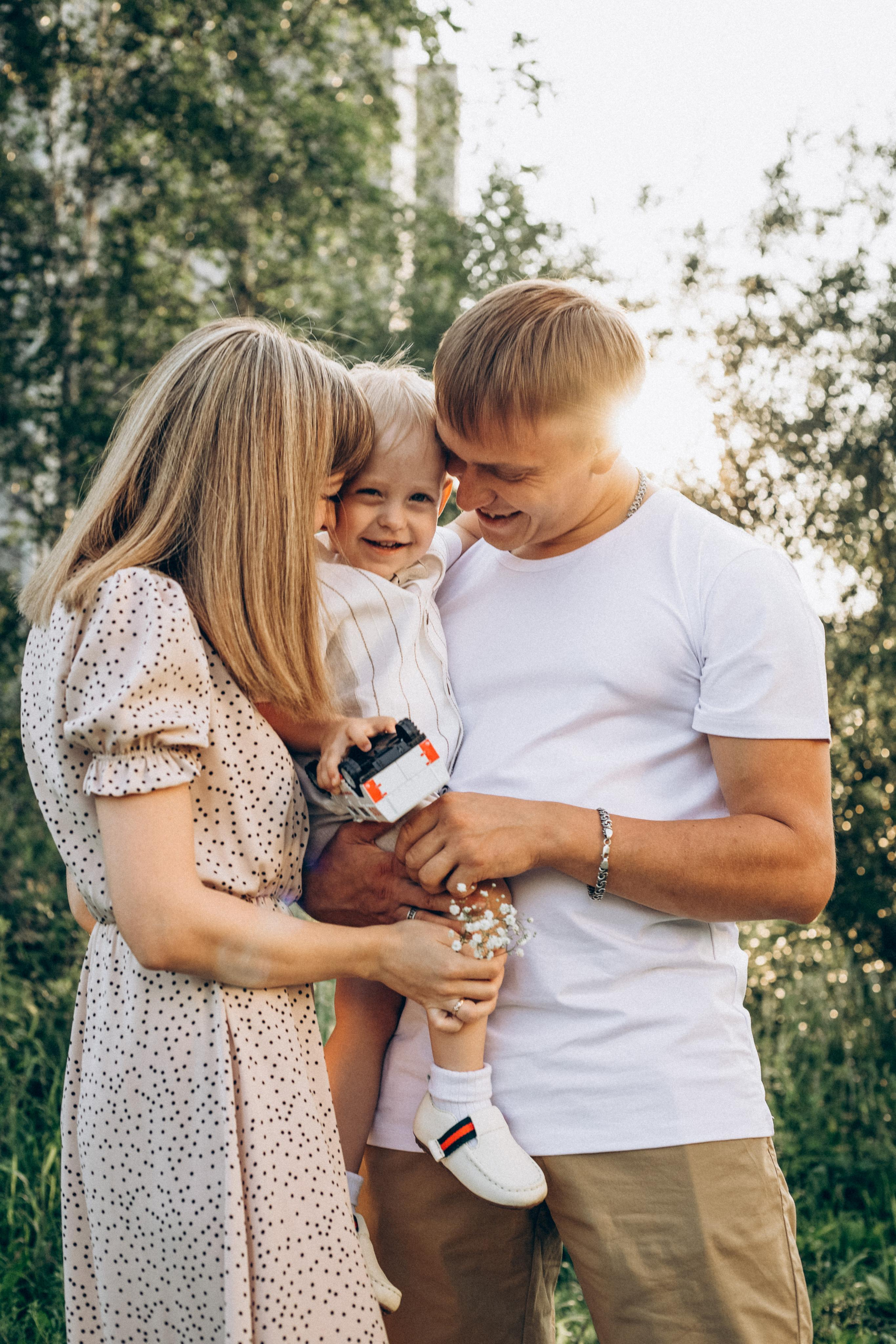 Костя, Света и Захарчик. Семейный и детский фотограф город Тында Дарья