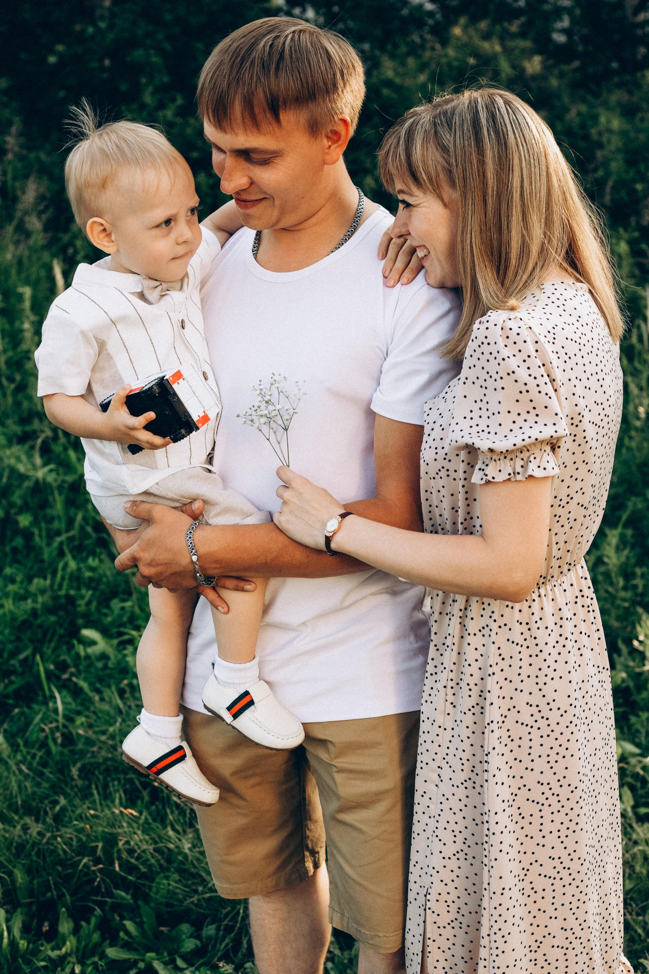 Костя, Света и Захарчик. Семейный и детский фотограф город Тында Дарья