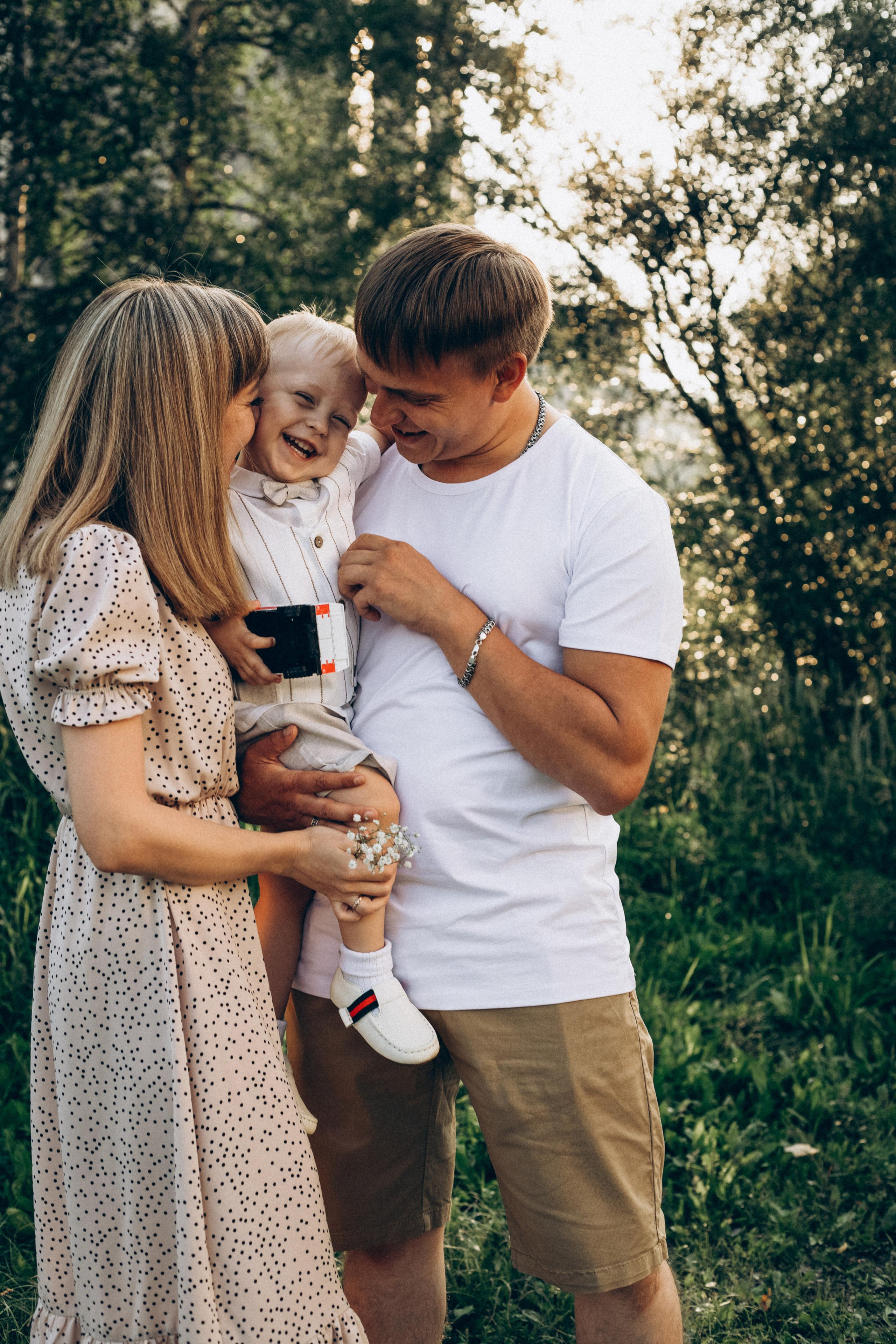 Костя, Света и Захарчик. Семейный и детский фотограф город Тында Дарья