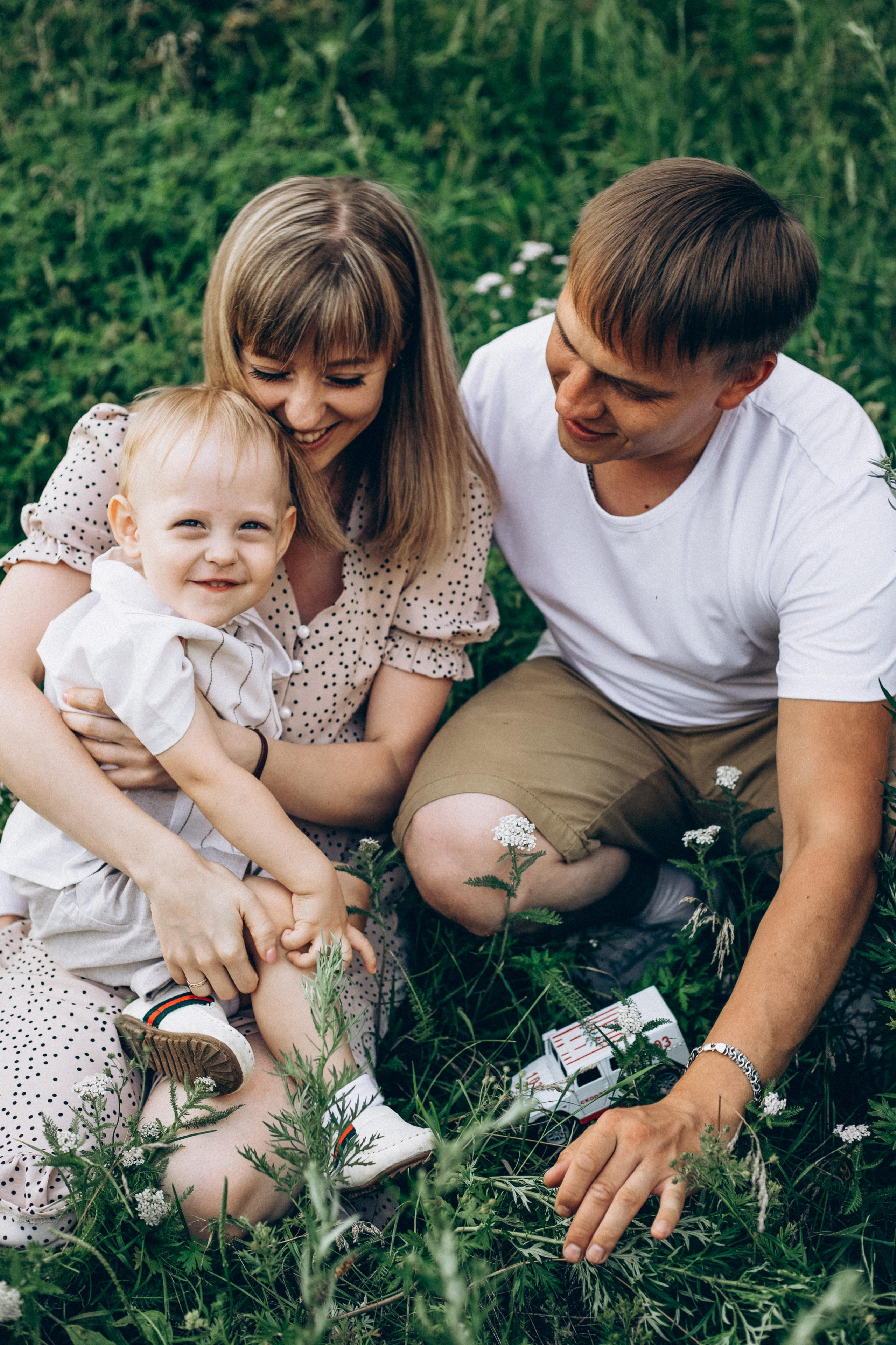 Костя, Света и Захарчик. Семейный и детский фотограф город Тында Дарья