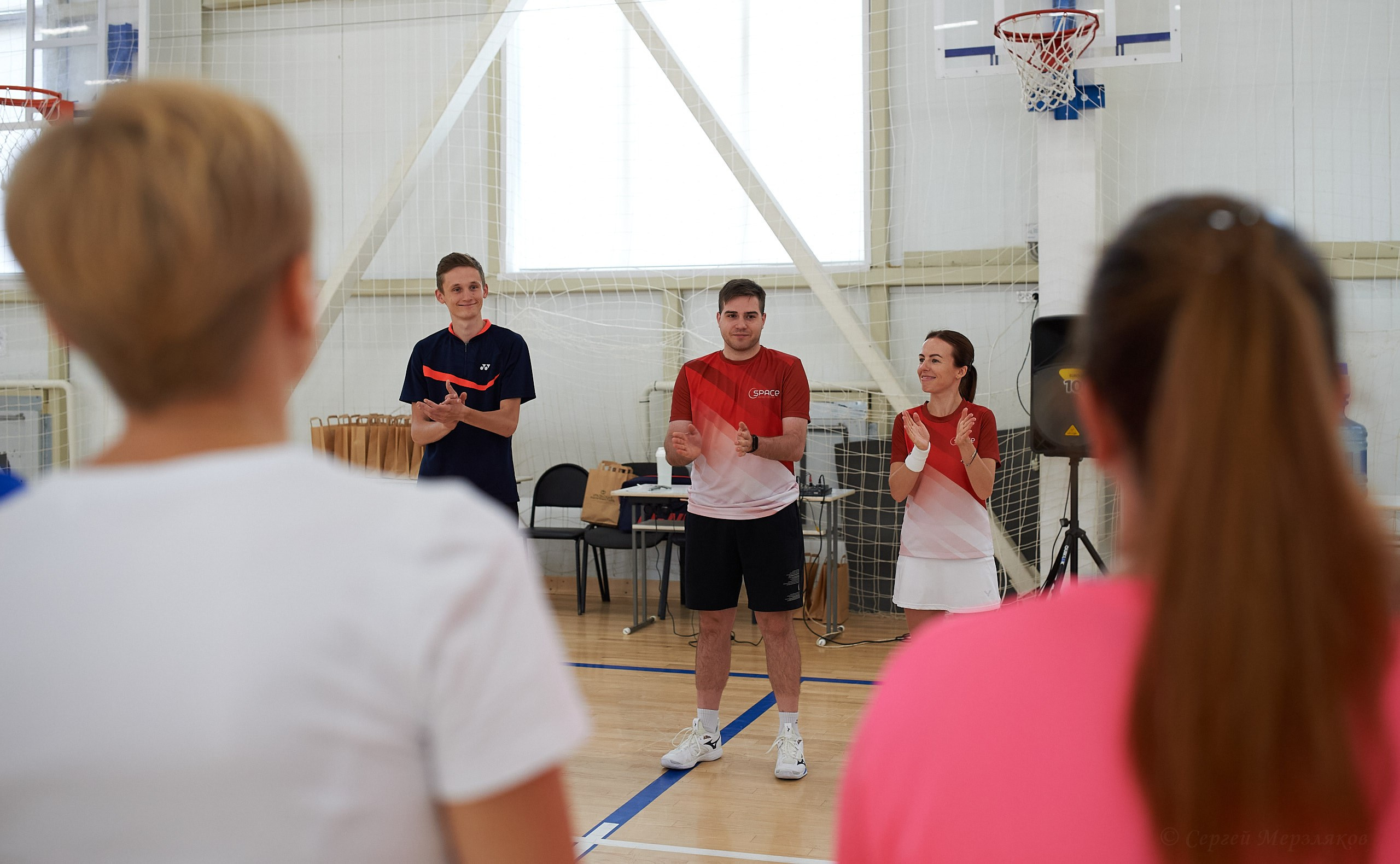Бадминтон. Мастер-класс Любови Сухановой. Ижевск. 20.07.2024. Спортивный репортажный фотограф в Ижевске Сергей Мерзляков