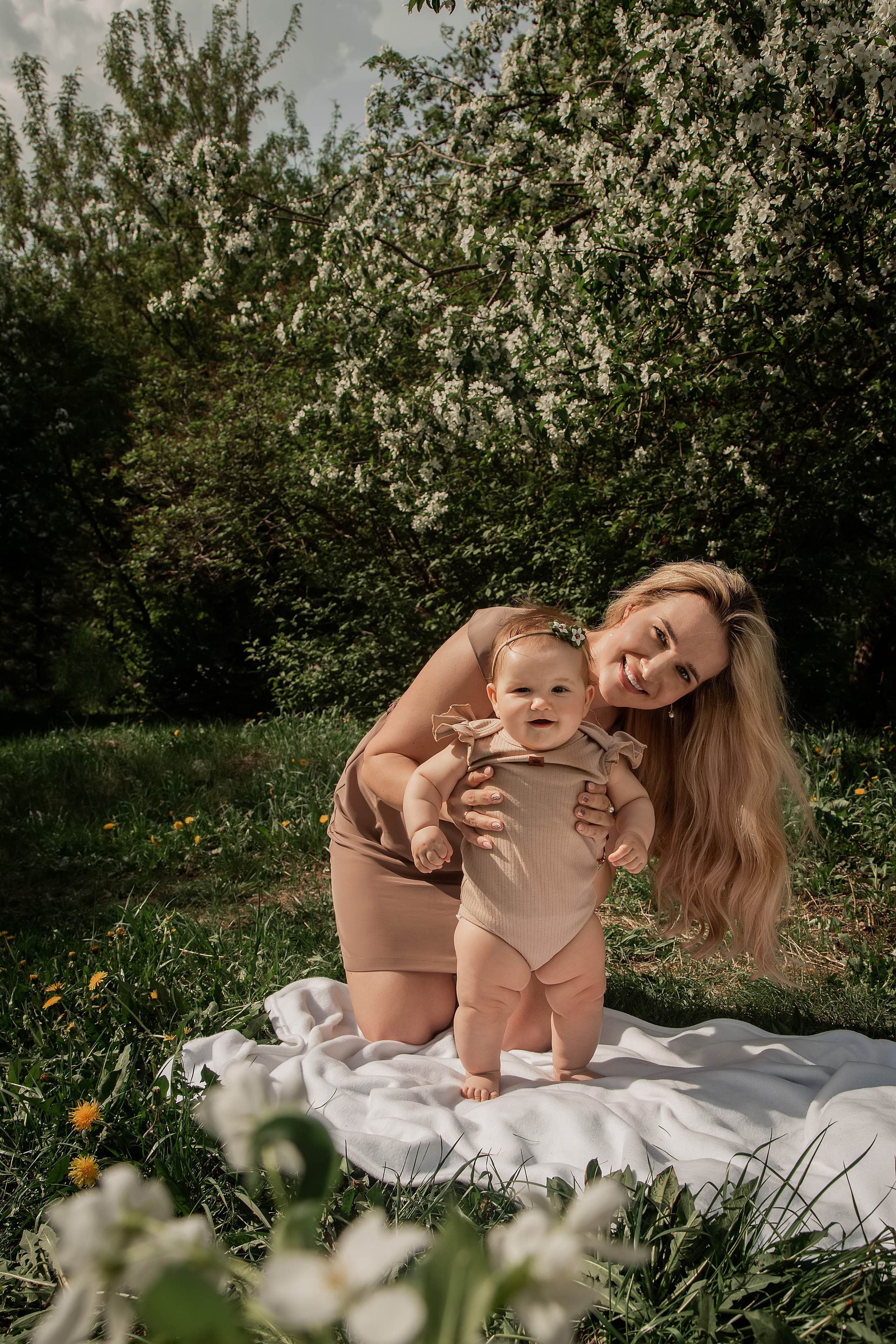 Мама и Дочка (6 месяцев). Фотограф в Киселёвске Татьяна Трухалева