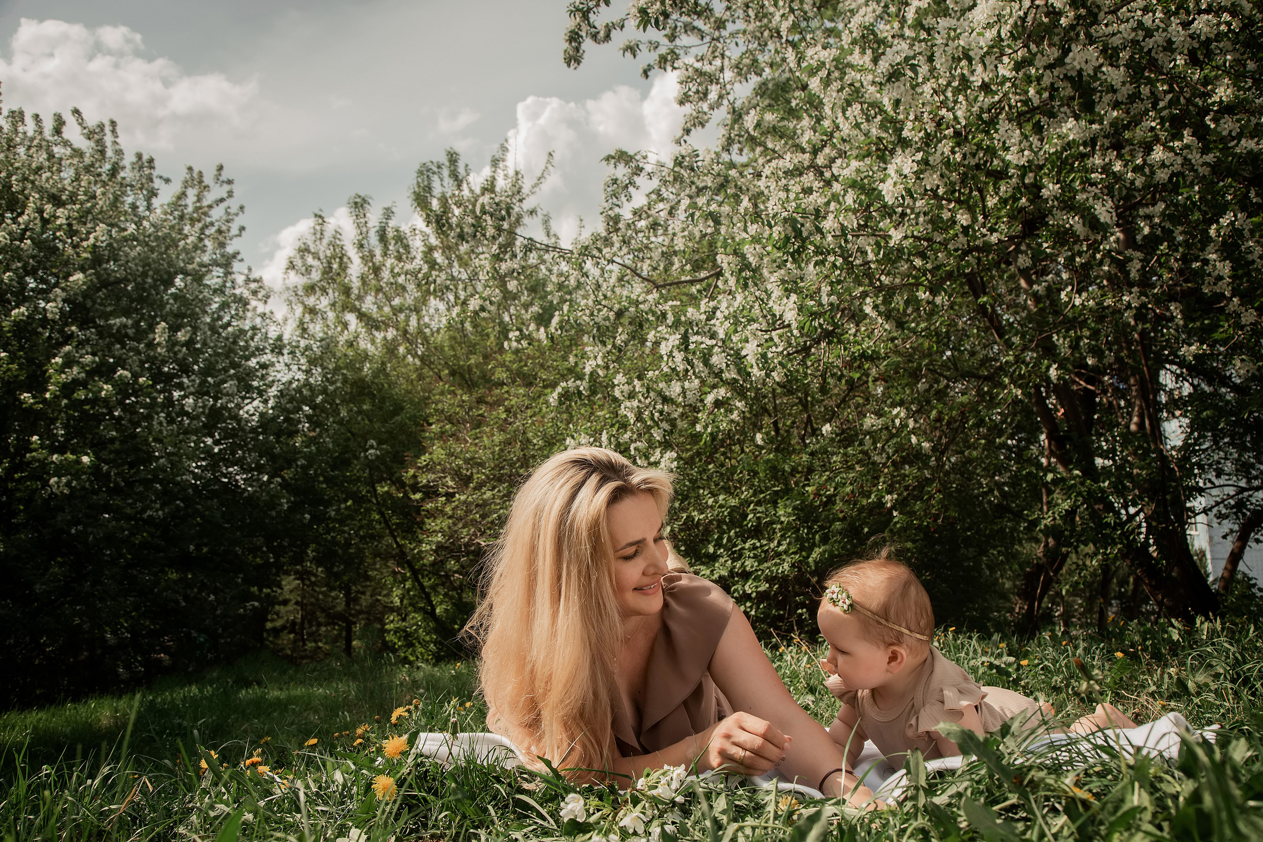 Мама и Дочка (6 месяцев). Фотограф в Киселёвске Татьяна Трухалева