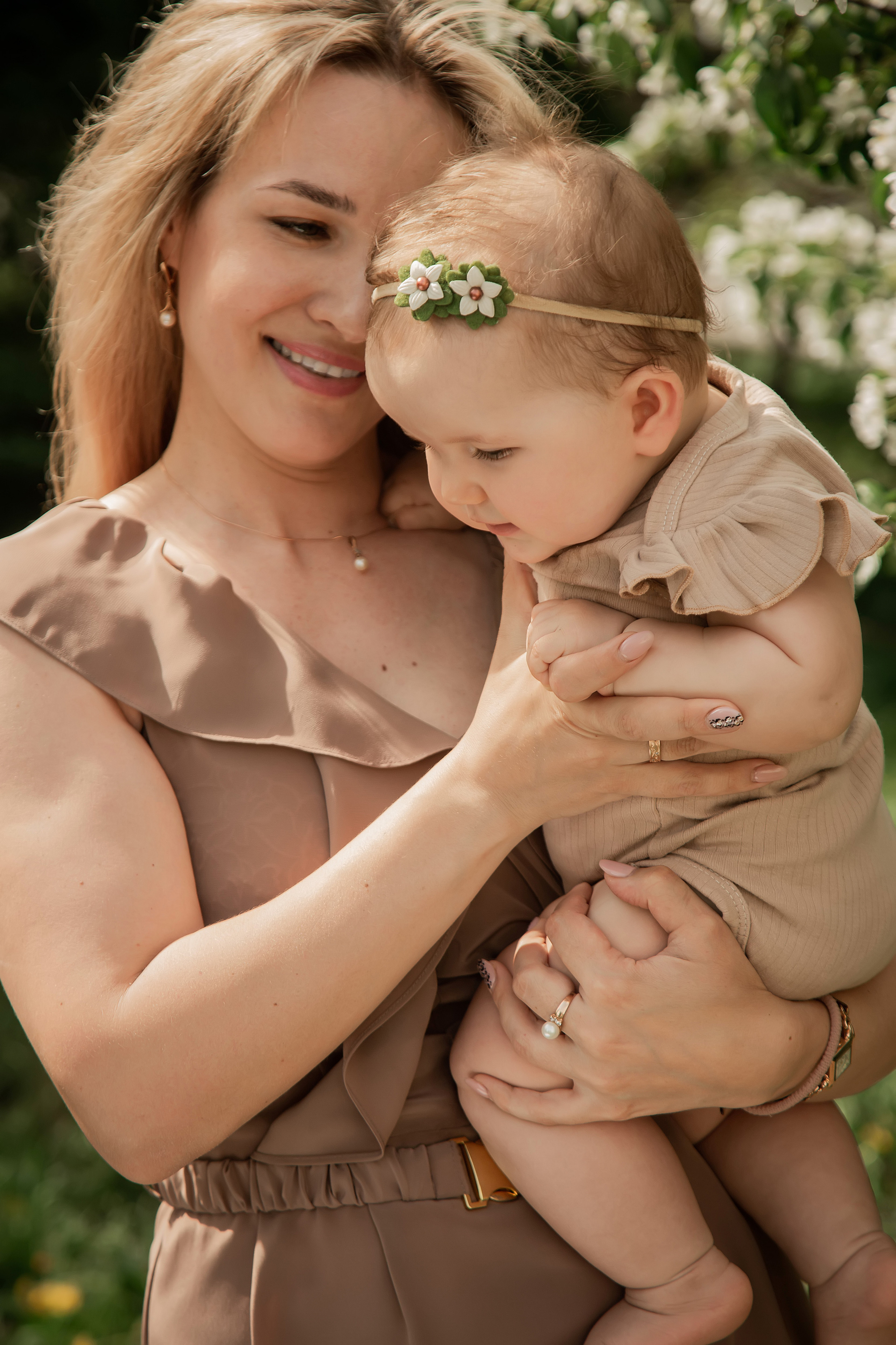 Мама и Дочка (6 месяцев). Фотограф в Киселёвске Татьяна Трухалева