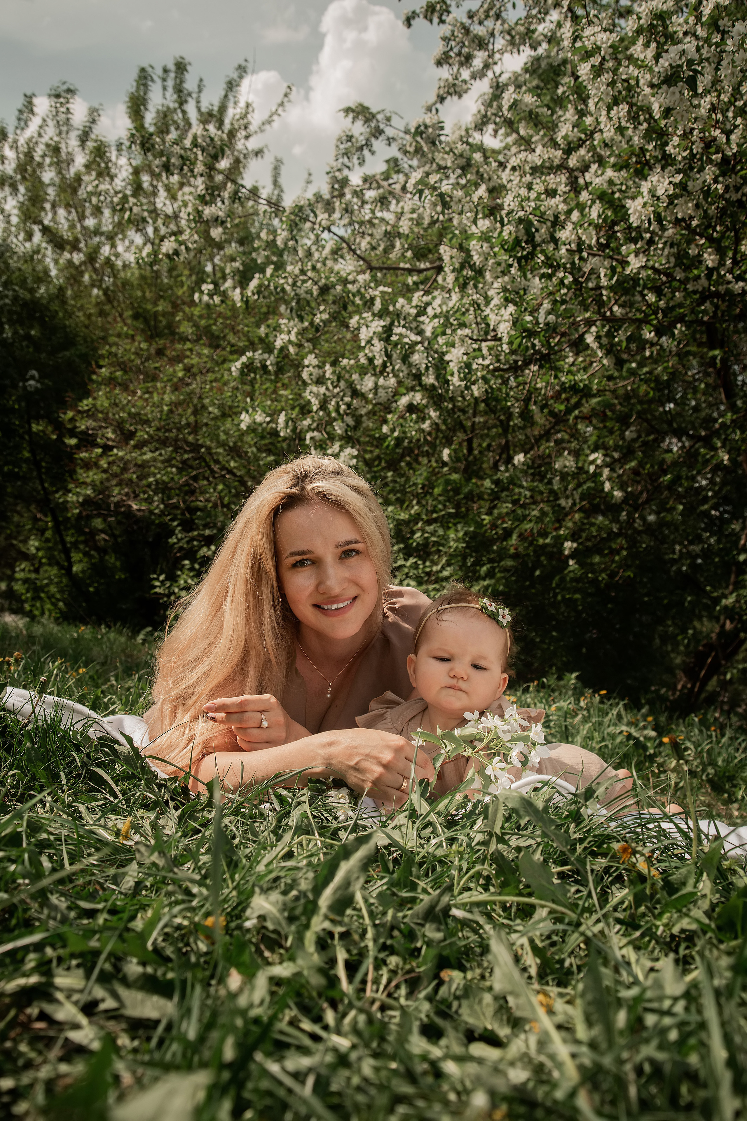 Мама и Дочка (6 месяцев). Фотограф в Киселёвске Татьяна Трухалева