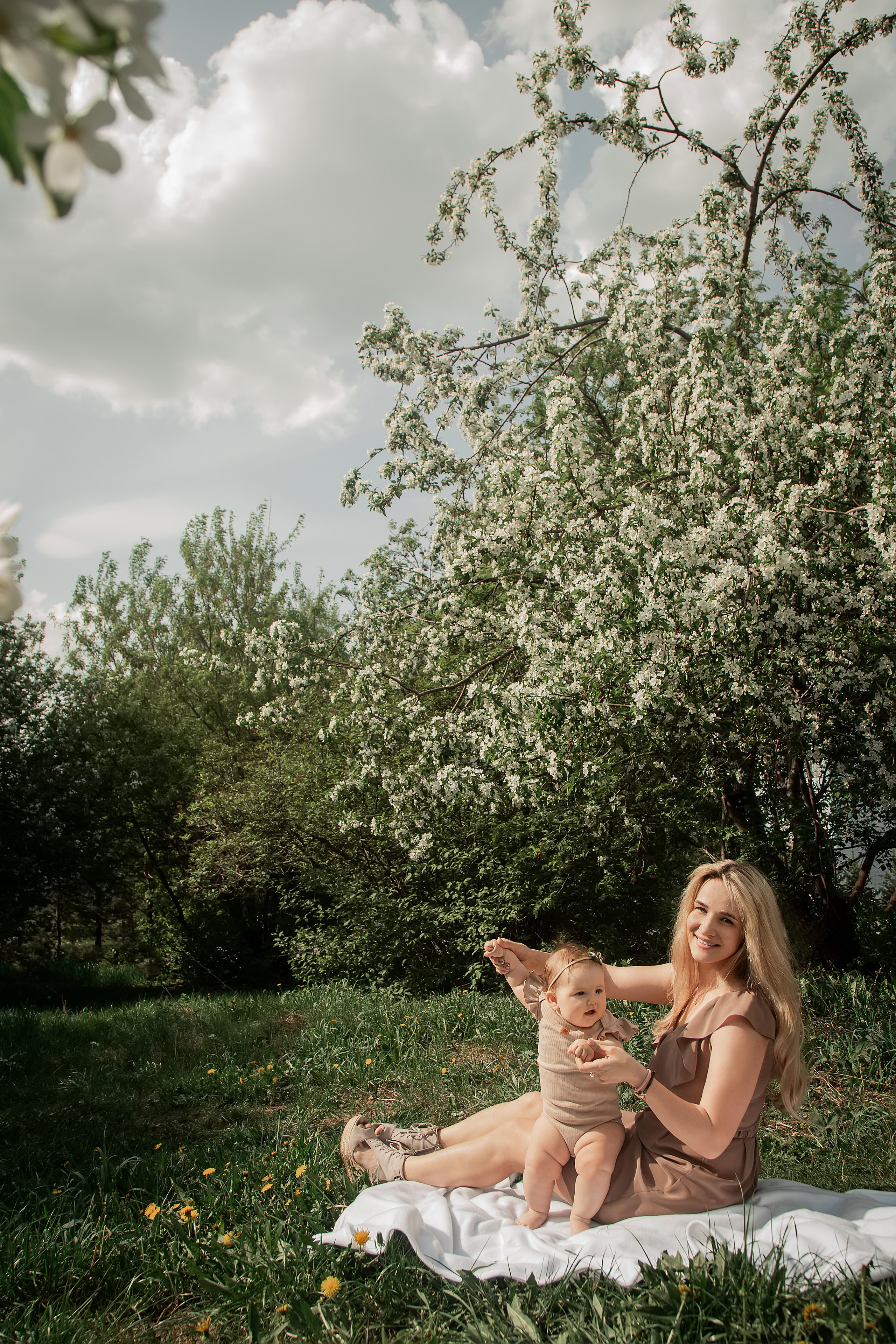 Мама и Дочка (6 месяцев). Фотограф в Киселёвске Татьяна Трухалева