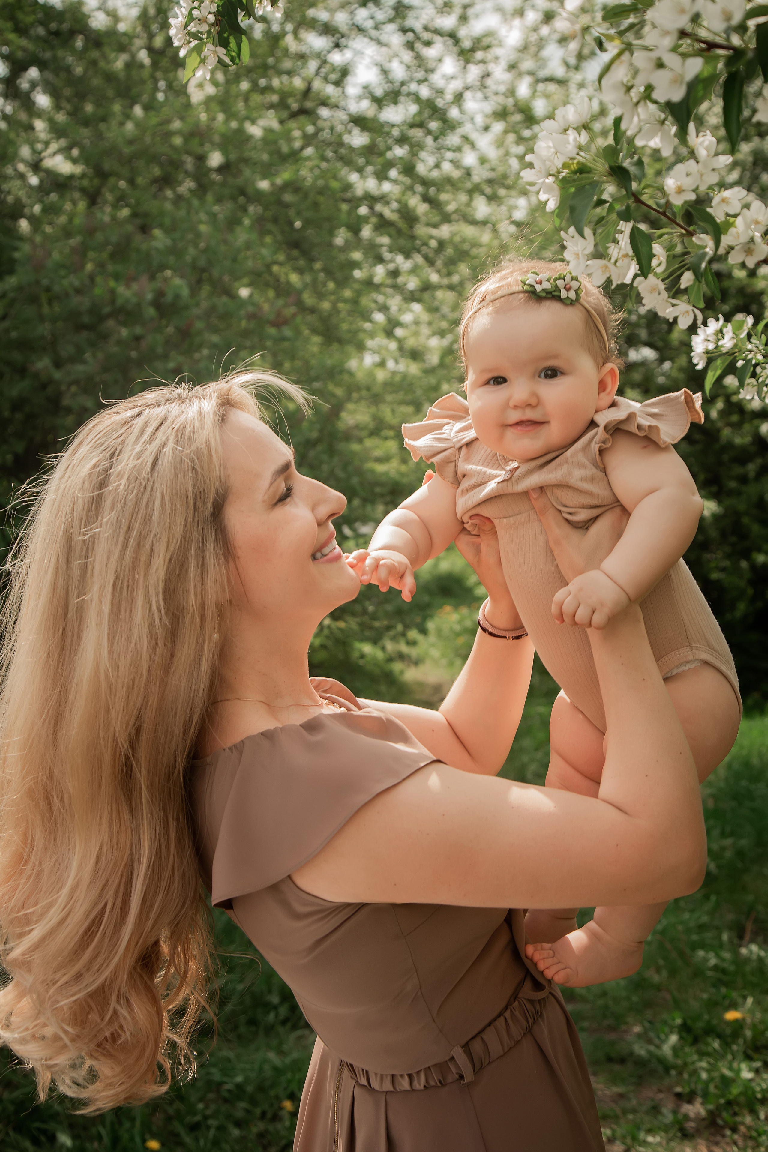 Мама и Дочка (6 месяцев). Фотограф в Киселёвске Татьяна Трухалева