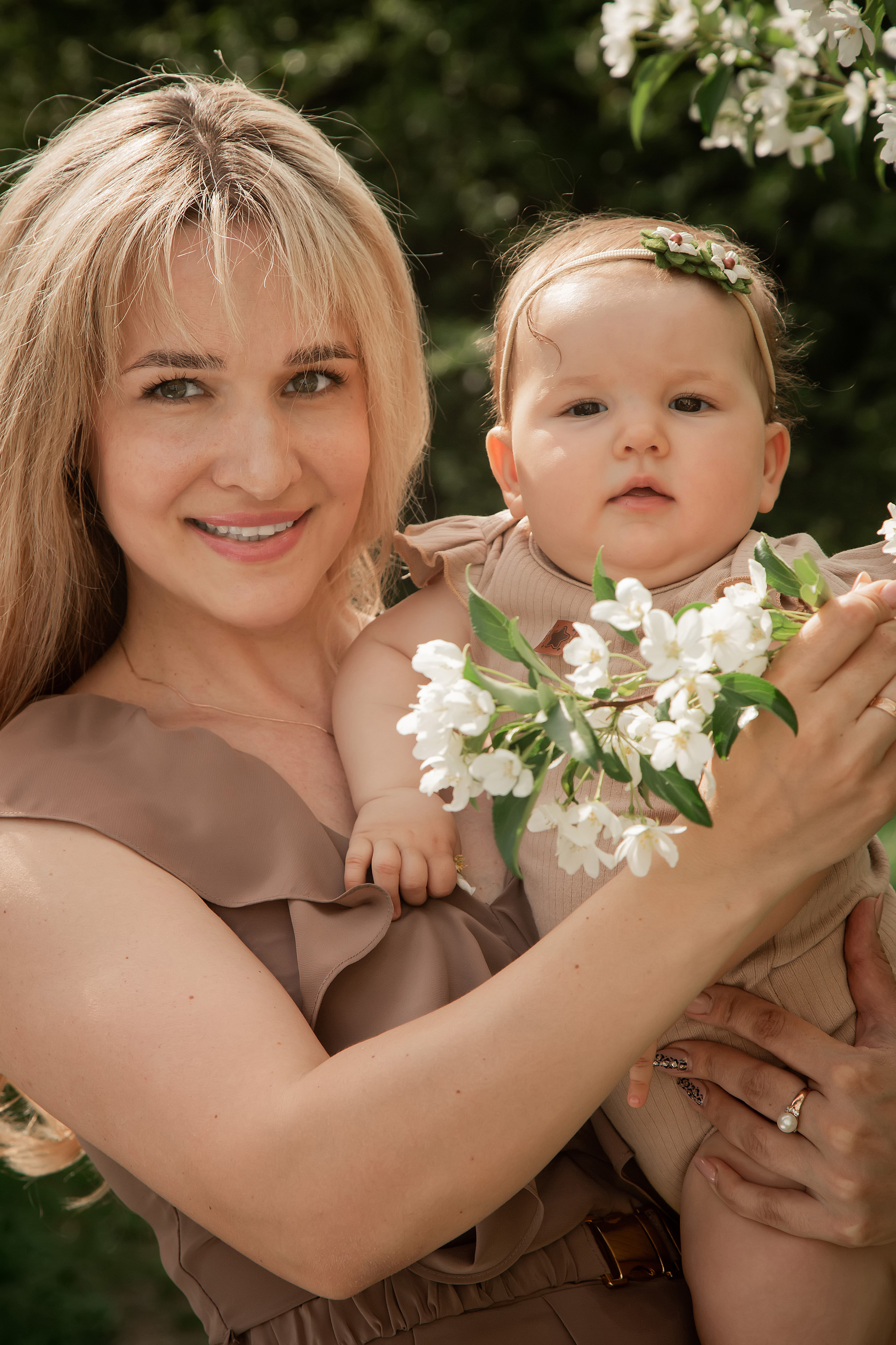 Мама и Дочка (6 месяцев). Фотограф в Киселёвске Татьяна Трухалева