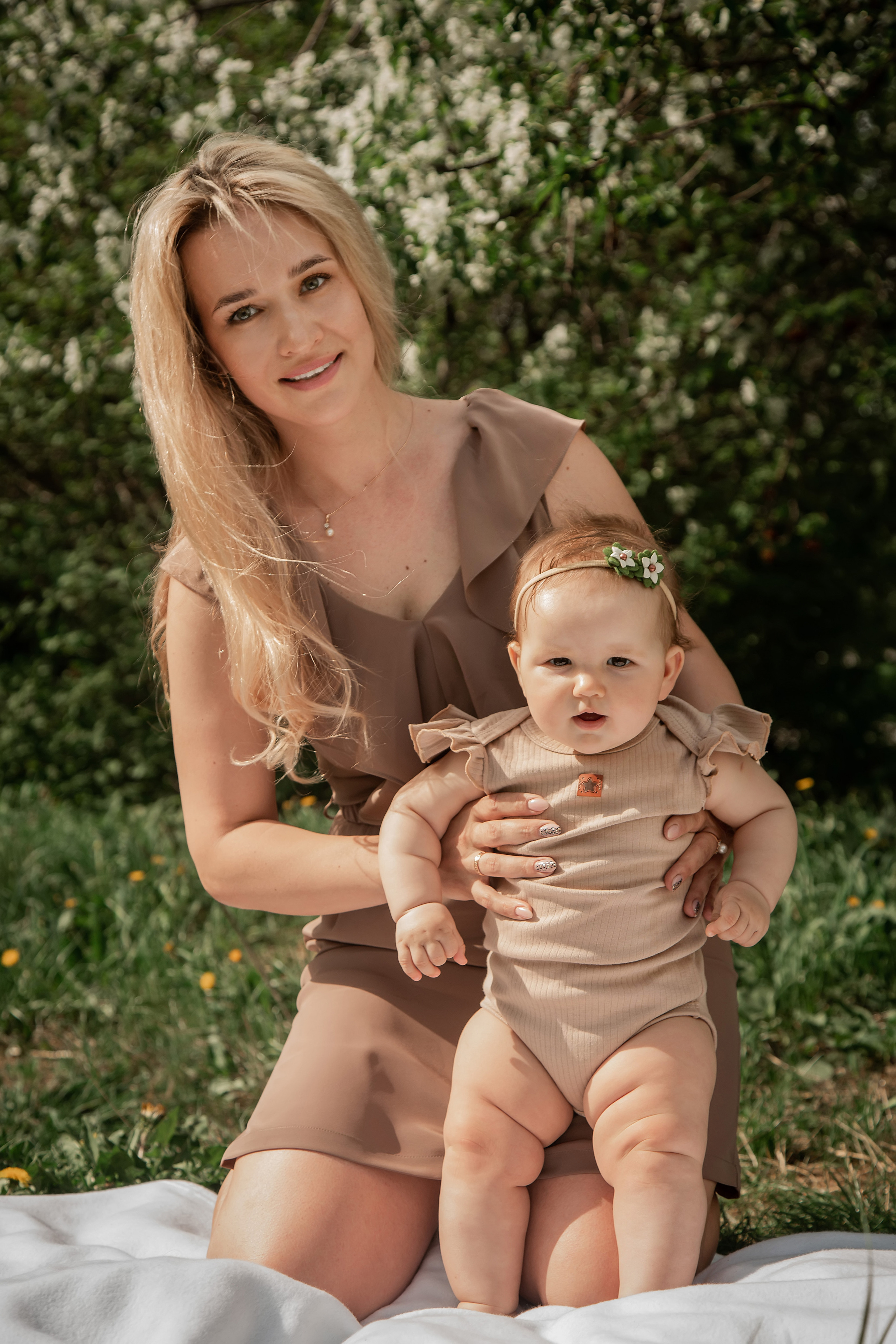 Мама и Дочка (6 месяцев). Фотограф в Киселёвске Татьяна Трухалева