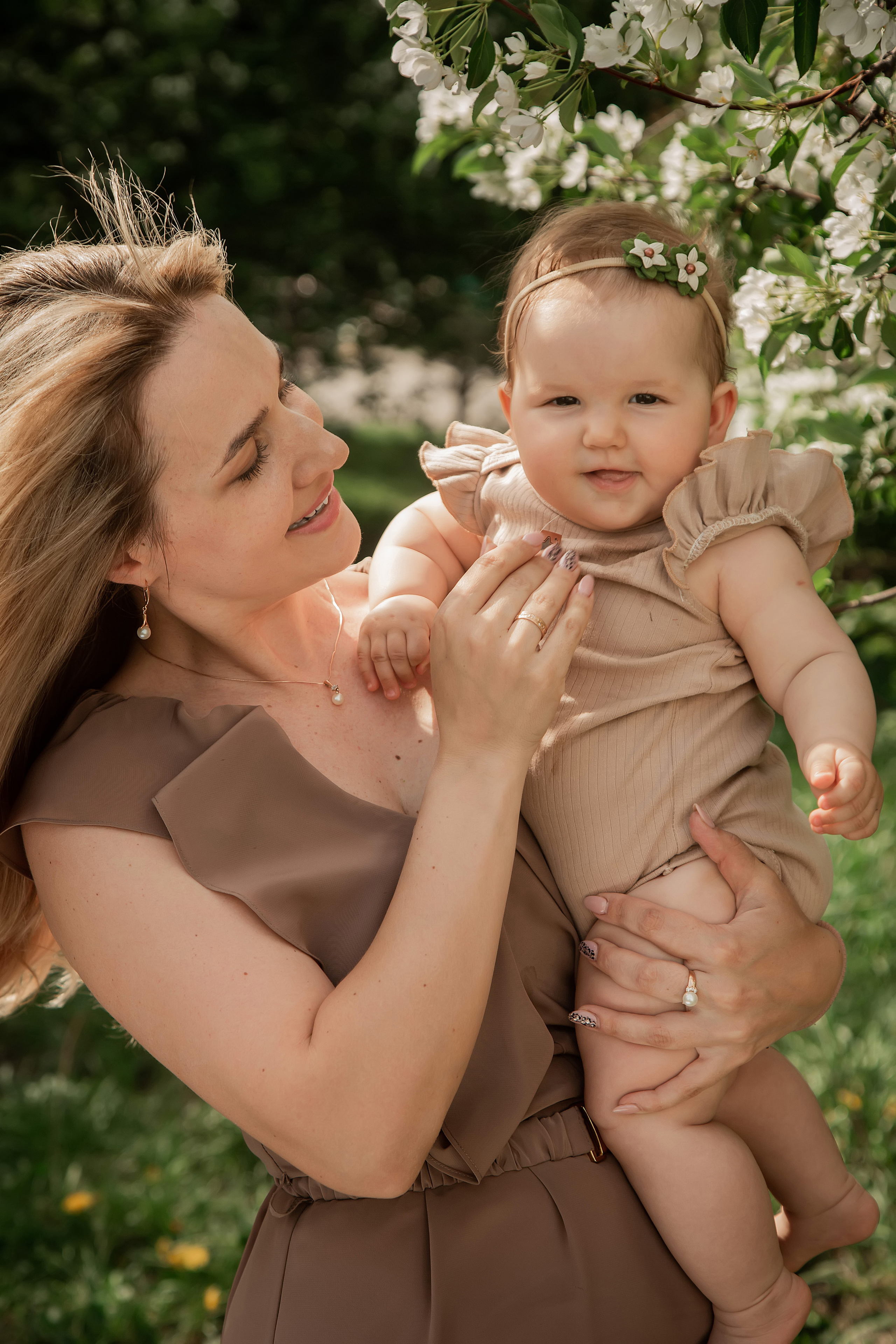 Мама и Дочка (6 месяцев). Фотограф в Киселёвске Татьяна Трухалева